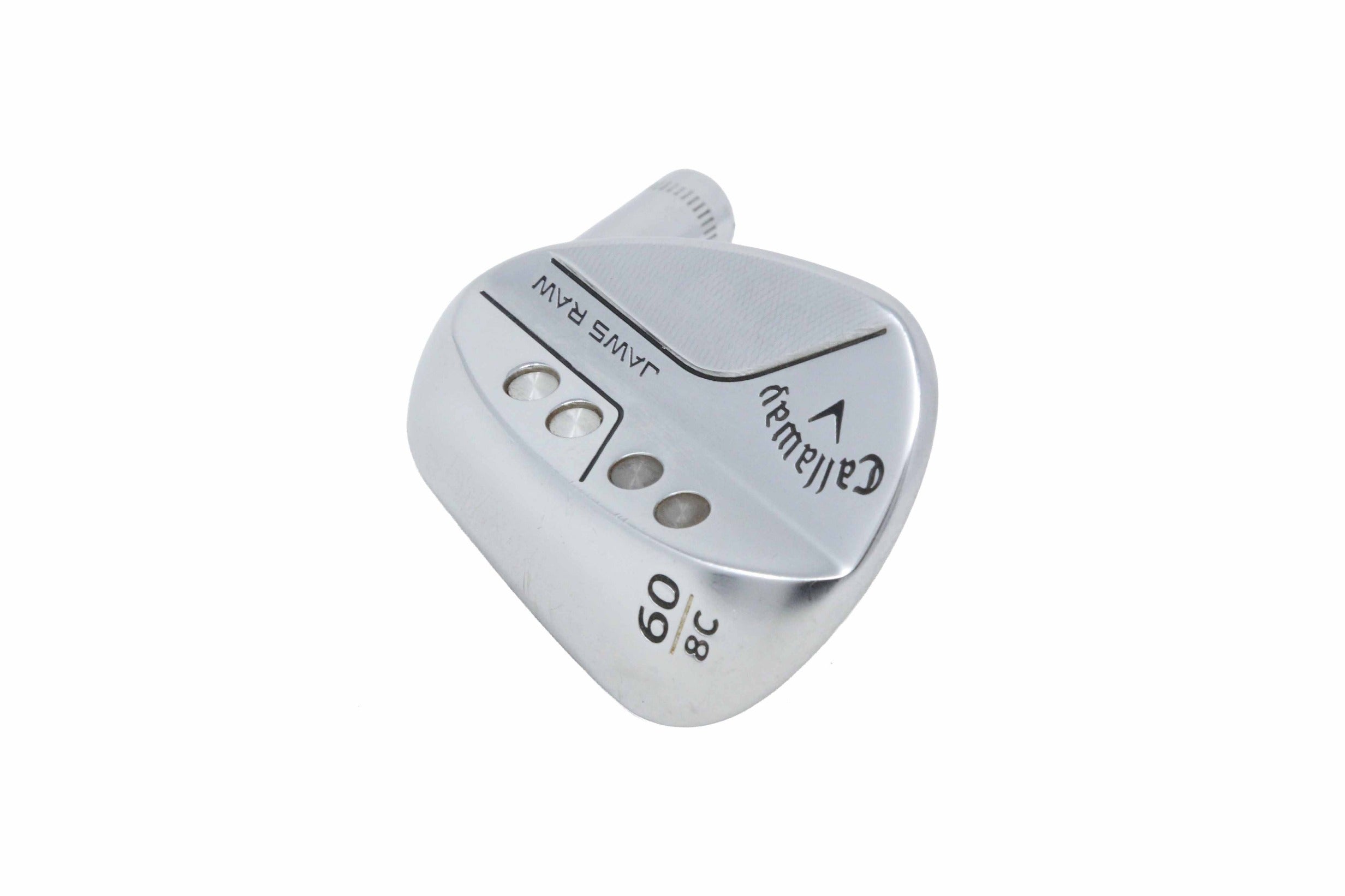 Used Callaway JAWS Raw Chrome Lob Wedge - HEAD ONLY - Right-Handed - 60 Degrees
