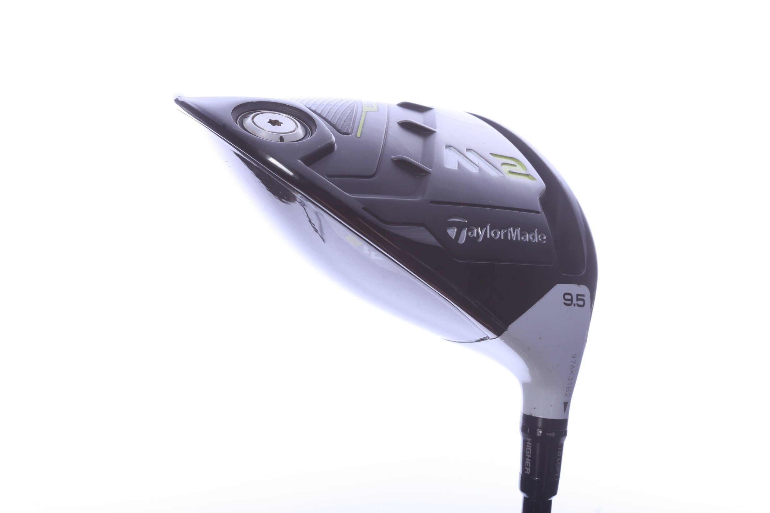 Used TaylorMade M2 2017 Driver - 9.5 Degrees - Stiff Flex Mitsubishi Kai'li Deep Waves Red - Right-Handed-Next Round