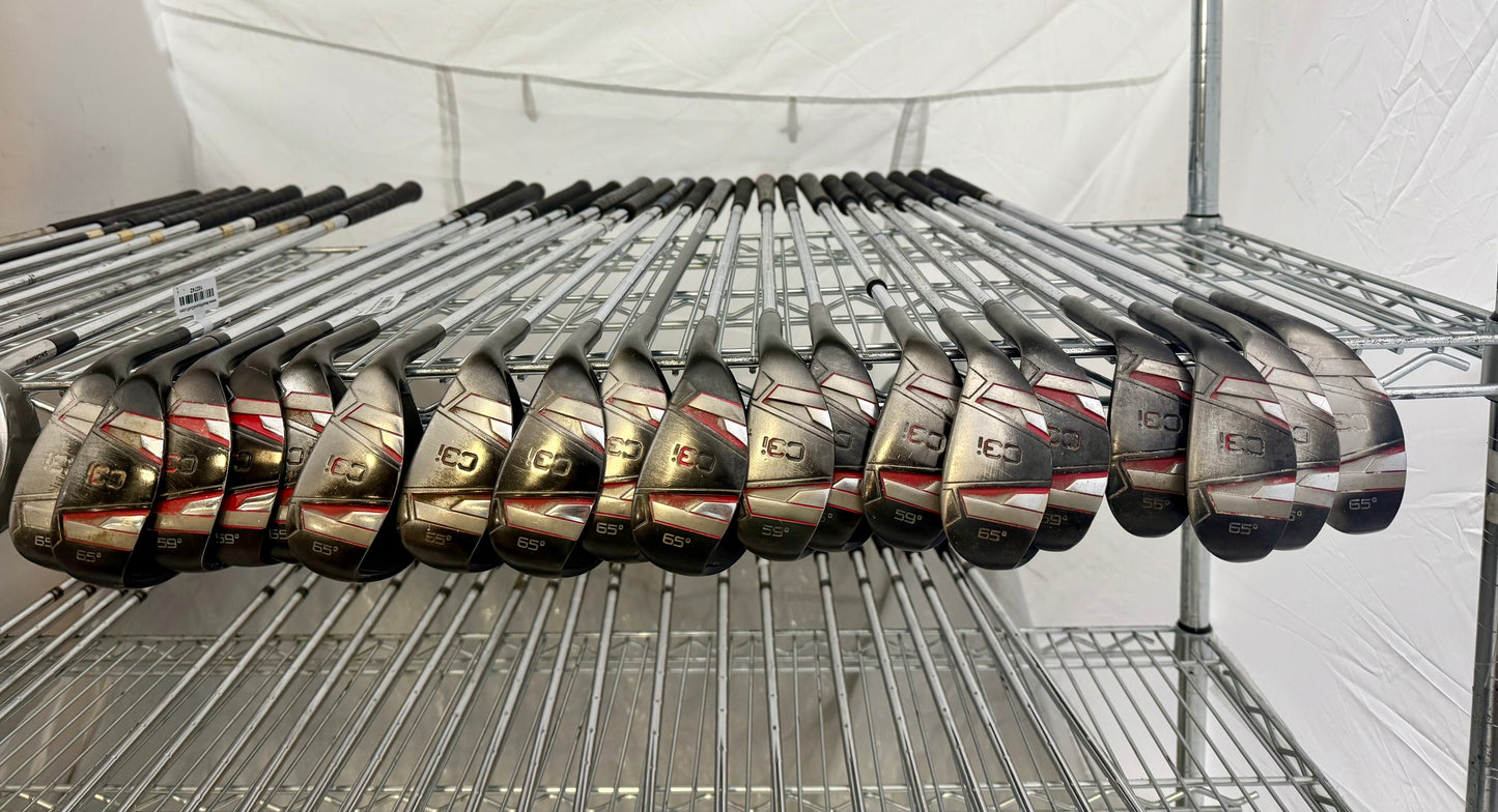 Wholesale Lot of 50 Golf Clubs -Assorted Wedges-Next Round