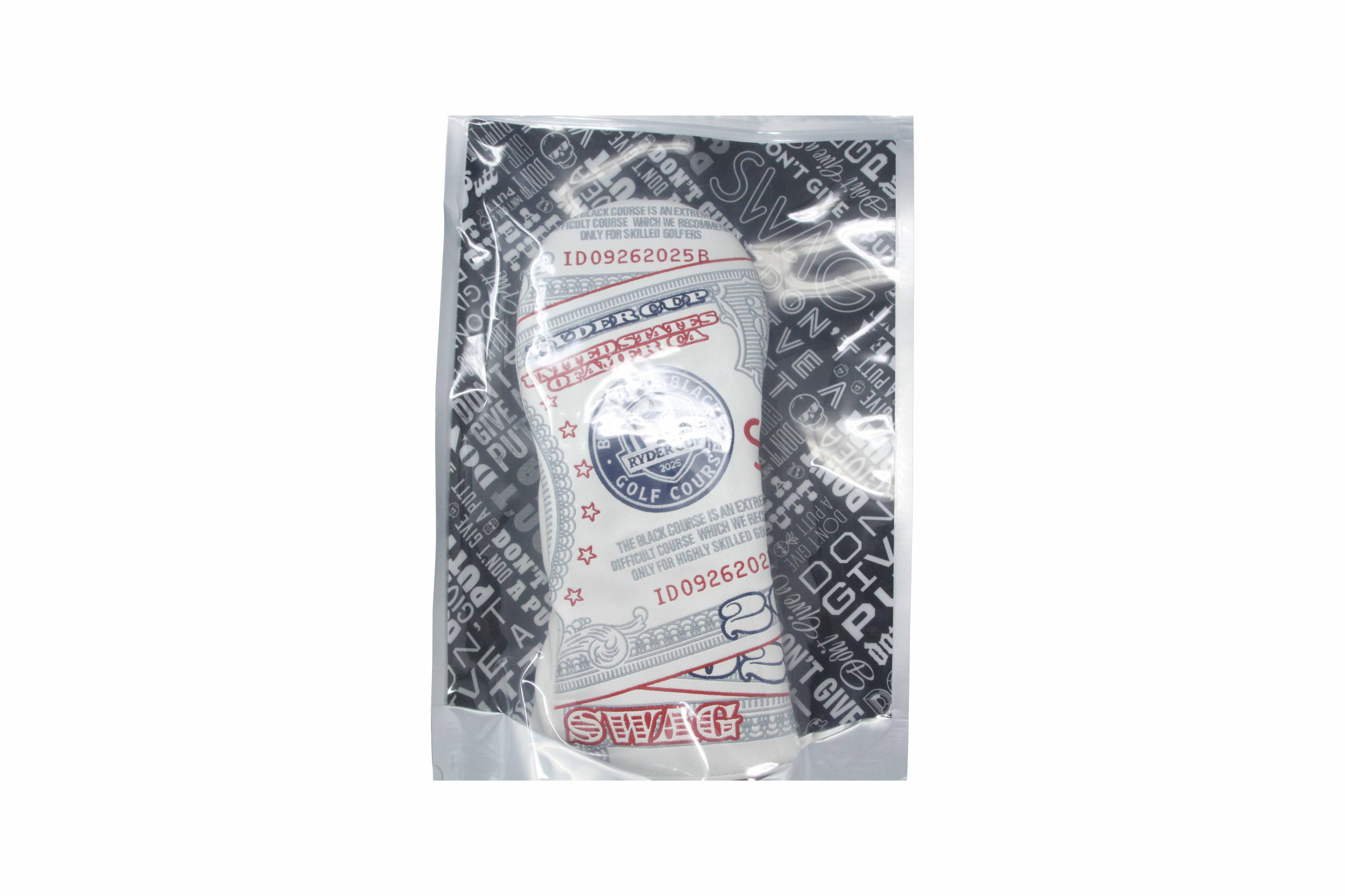 SWAG Ryder Cup 2025 Dollar Bill Driver Headcover - New in Plastic-Next Round