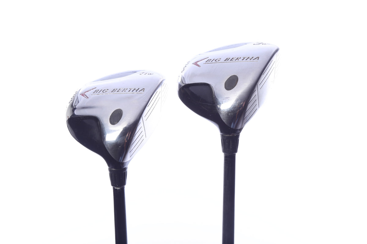 Used Callaway Big Bertha 2007 Wood Set - Right-Handed - 3W, 5W - Regular Flex-Next Round
