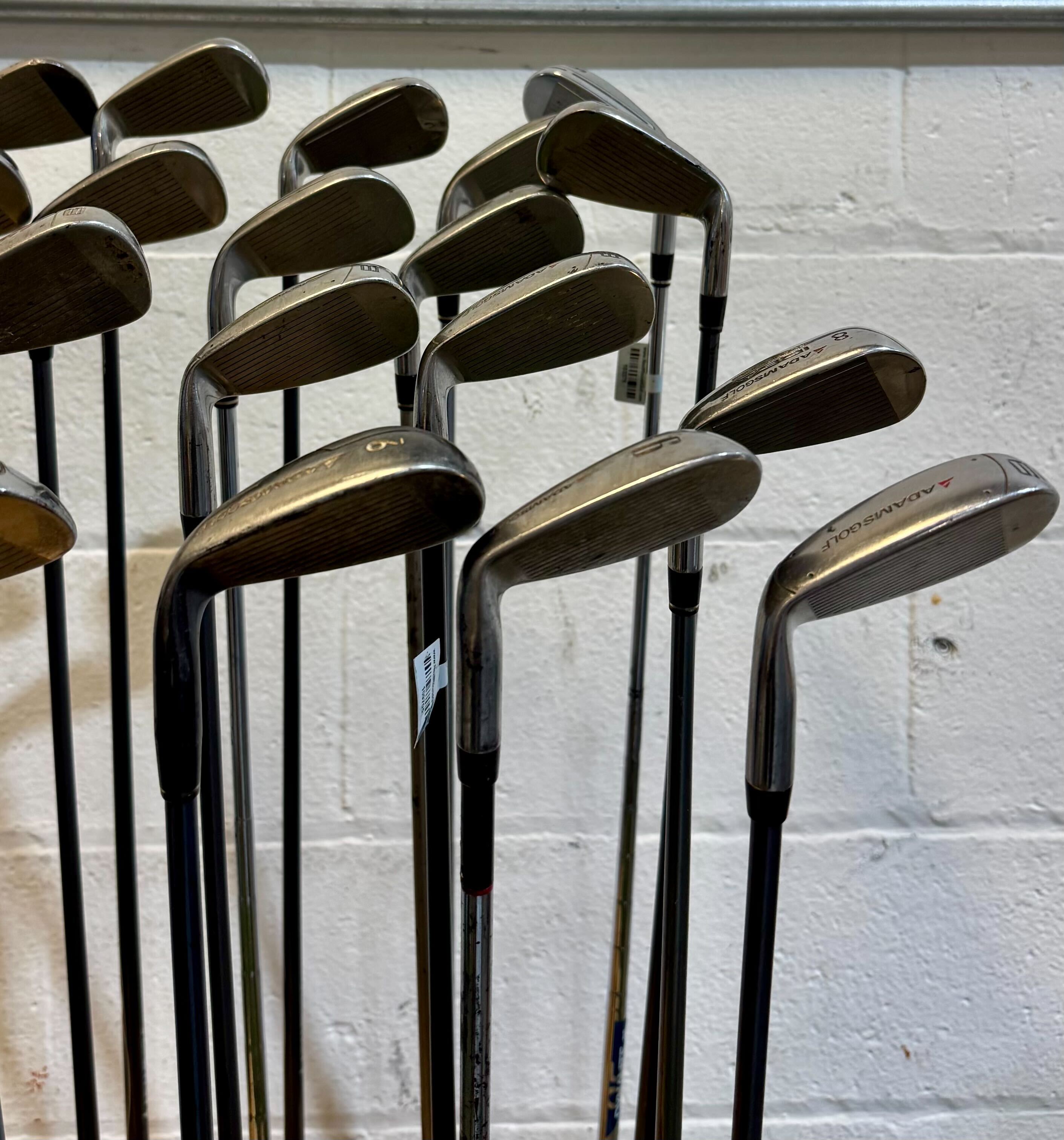 Wholesale Lot of 45 Golf Clubs - Adams Single Irons - RH/LH - Mixed Flexes-Next Round