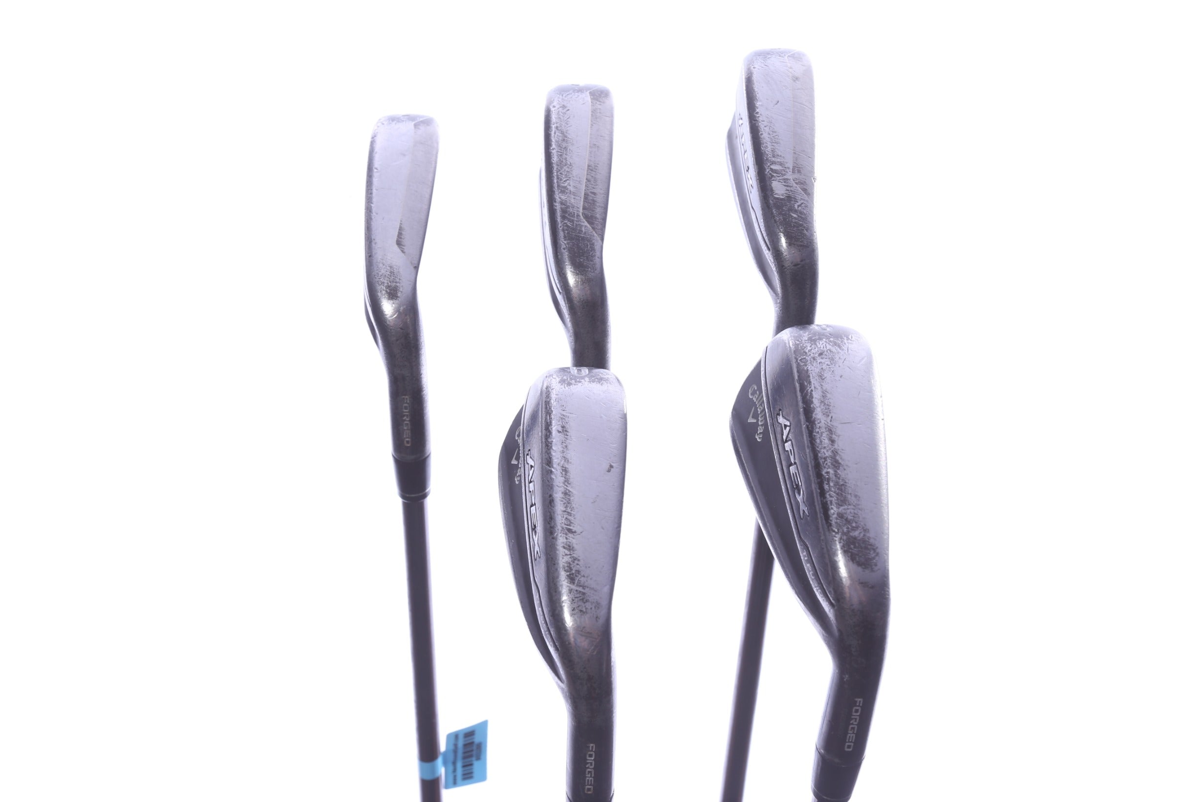Used Callaway Apex Ti Fusion Plated Iron Set - Right-Handed - 5-9 - Regular Flex