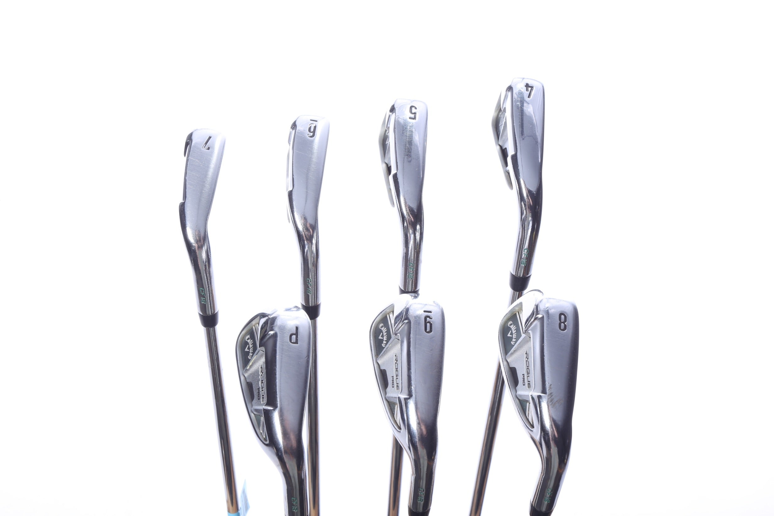 Used Callaway Rogue Pro Iron Set - Right-Handed - 4-PW - Stiff Flex-Next Round