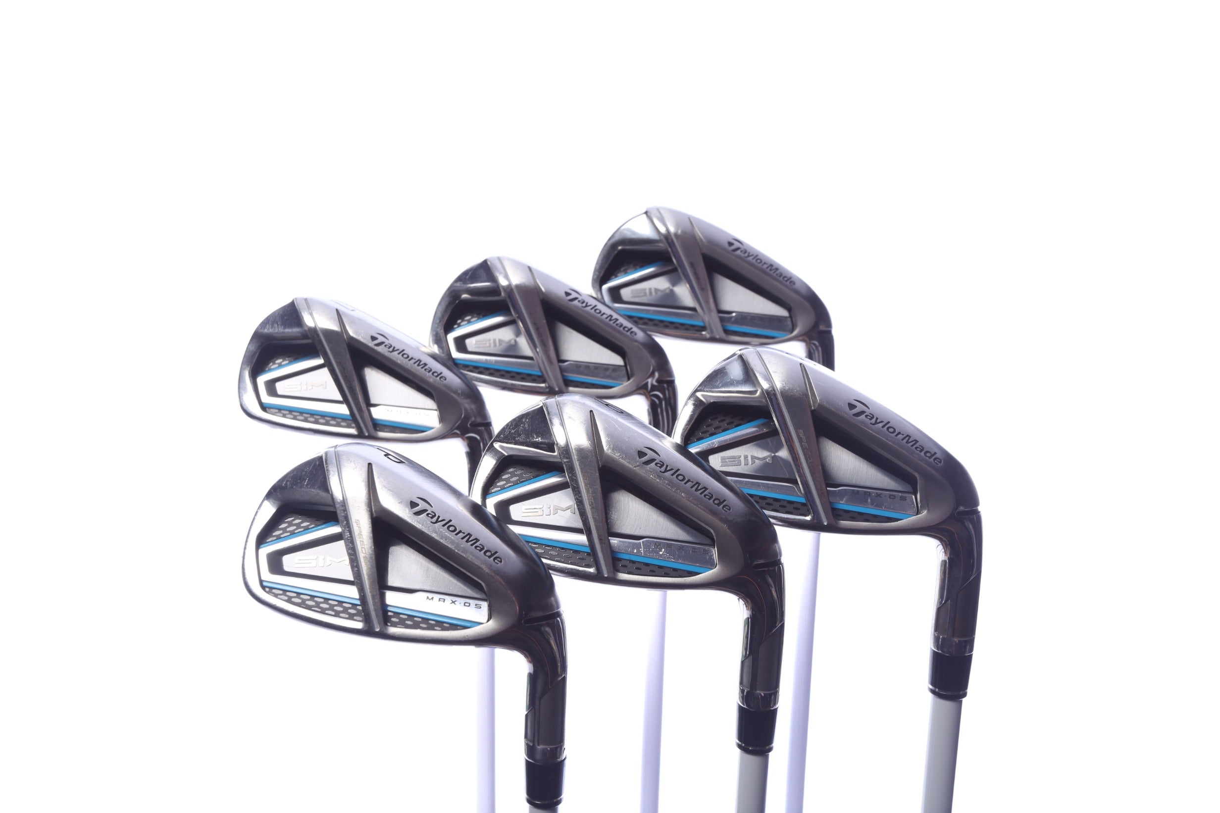 Used TaylorMade SIM MAX OS Iron Set - Right-Handed - 5-PW - Ladies Flex-Next Round