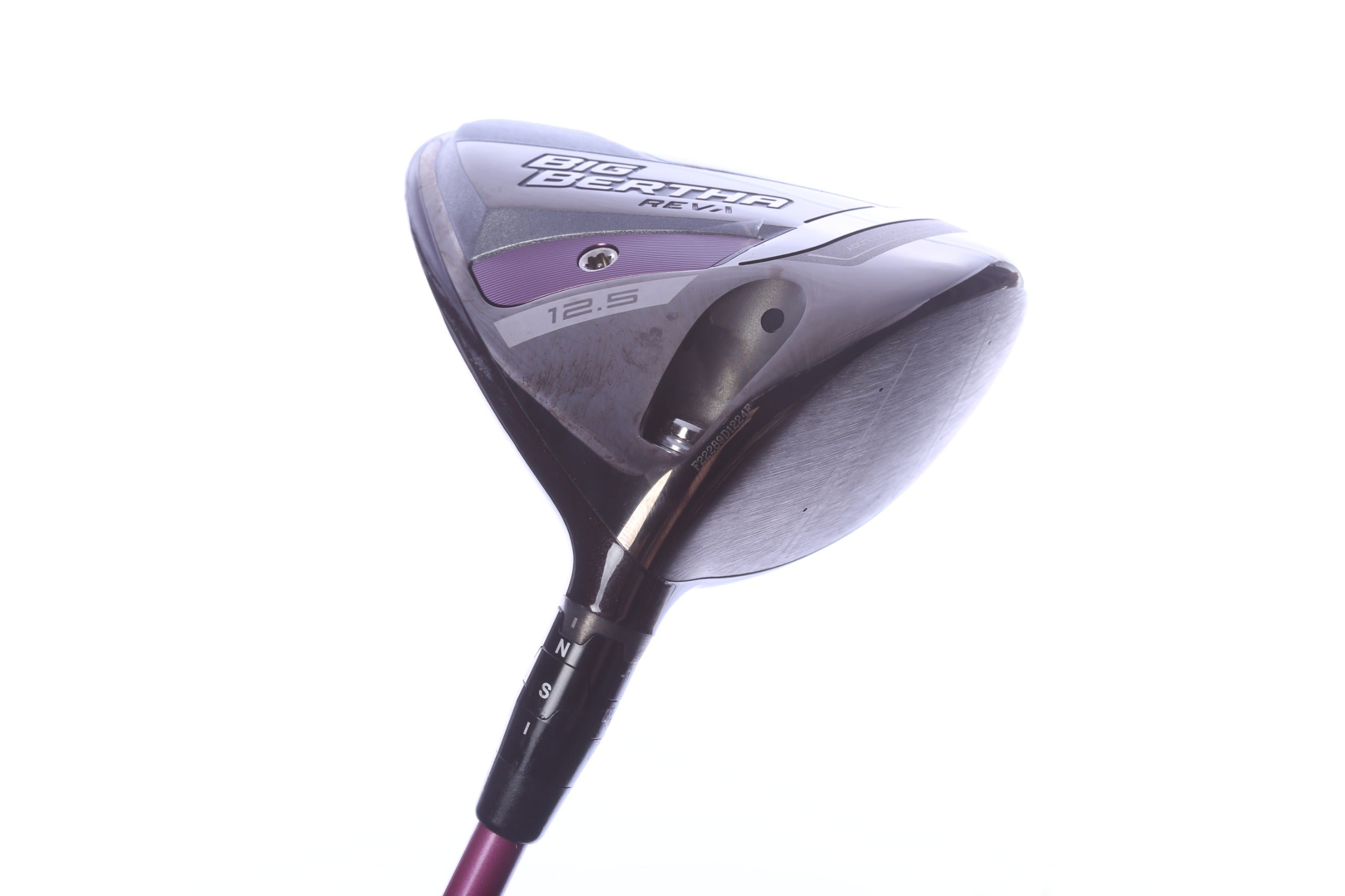 Used Callaway Big Bertha REVA 23 Driver - 12.5 Degrees - Ladies Flex Acer Velocity Pink - Right-Handed-Next Round