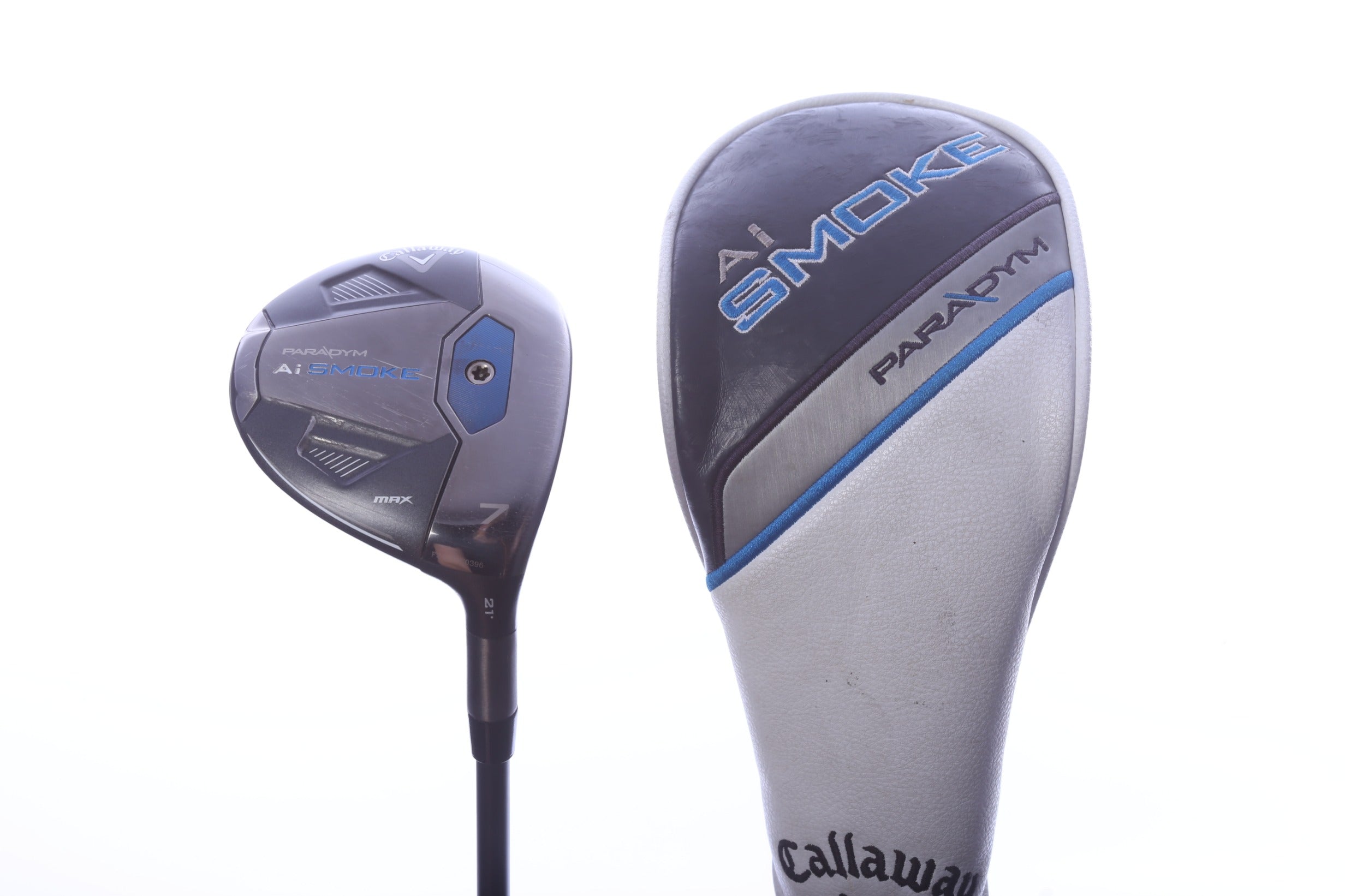 Used Callaway Paradym Ai Smoke MAX 7-Wood - Right-Handed - 21 Degrees - Stiff Flex-Next Round