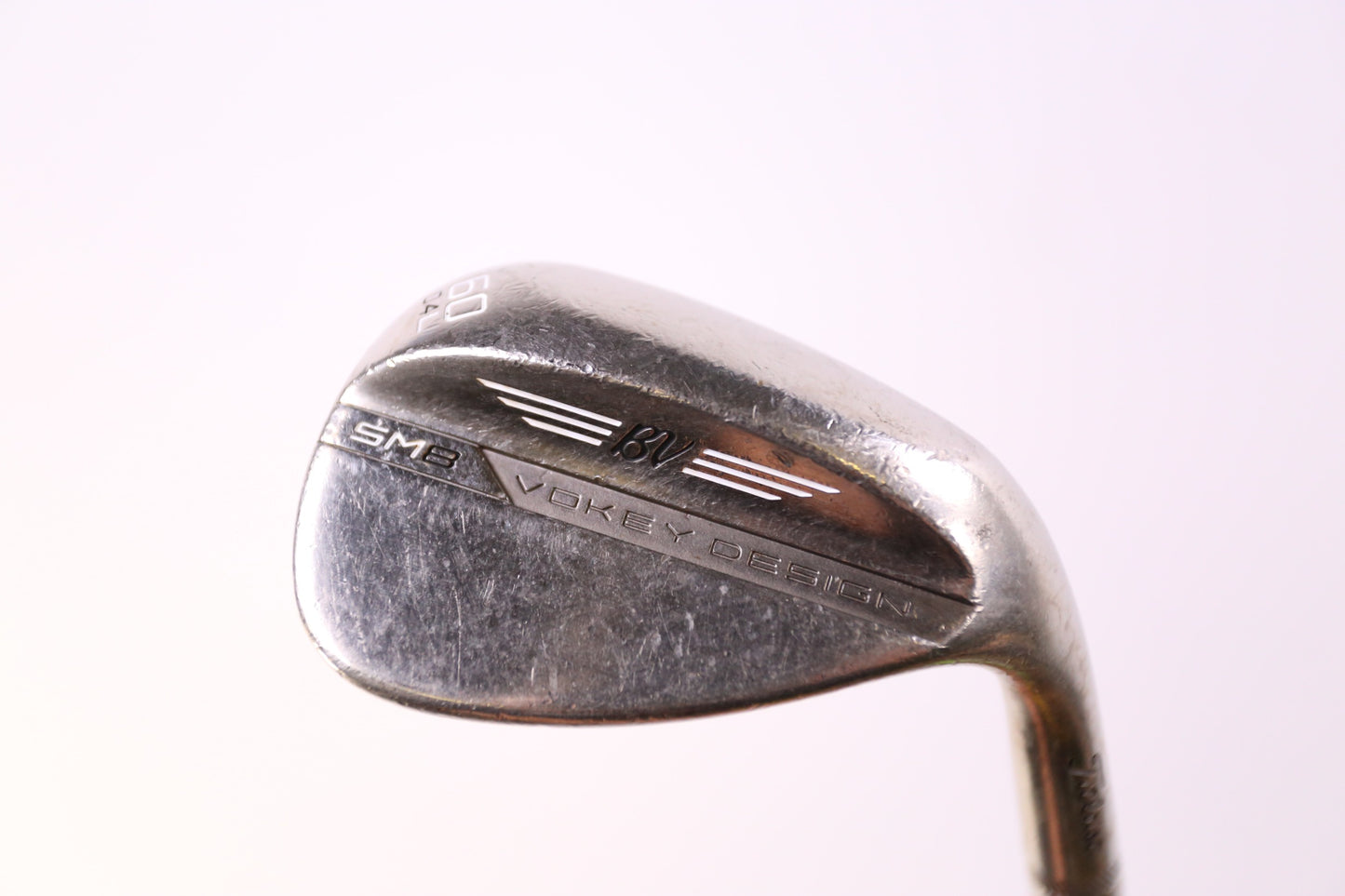 Used Titleist Vokey SM8 Brushed Steel L Grind Lob Wedge - Right-Handed - 60 Degrees - Stiff Flex-Next Round