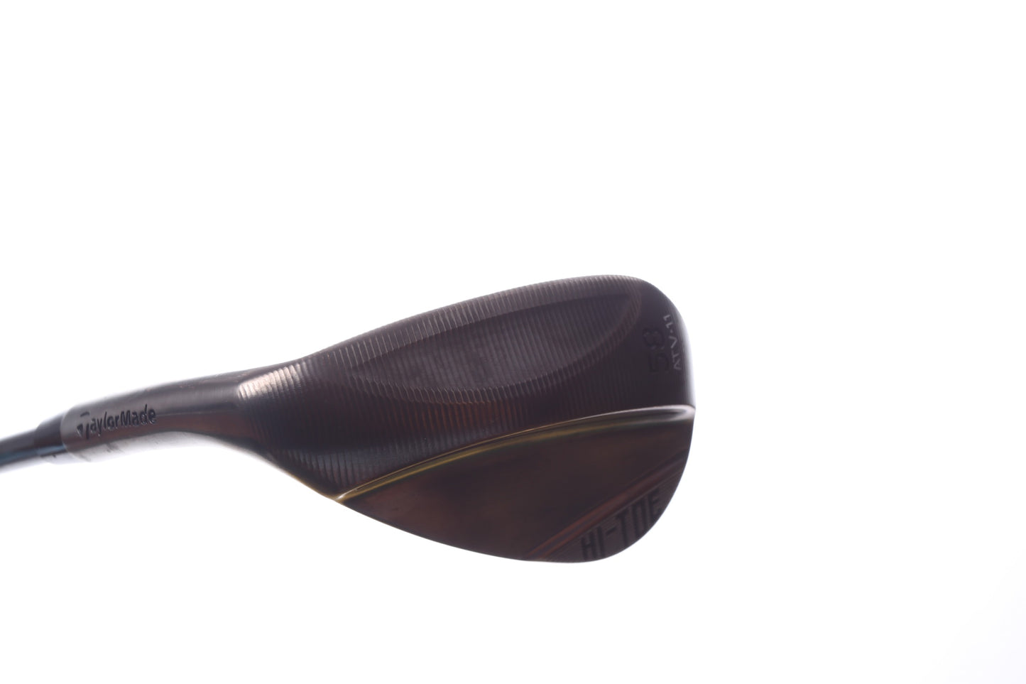 Used TaylorMade Milled Grind Hi-Toe 3 Lob Wedge - Left-Handed - 58 Degrees - Stiff Flex-Next Round
