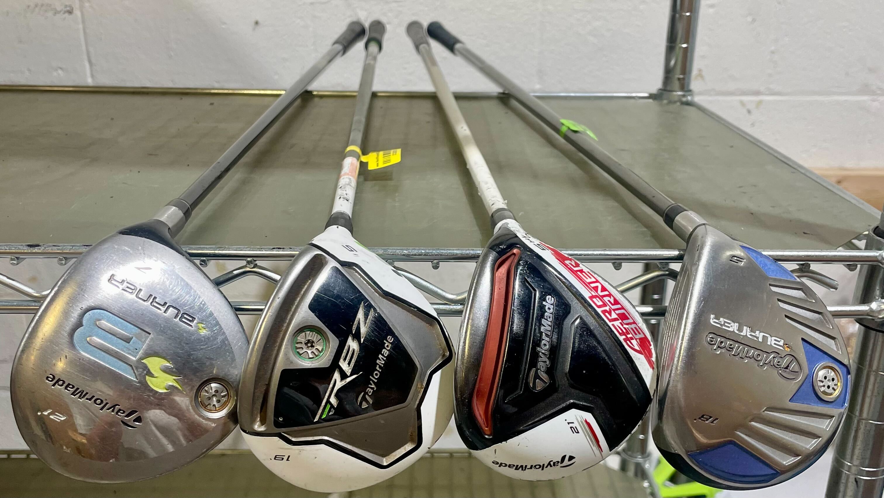 Wholesale Lot of 15 Golf Clubs - TaylorMade Assorted Ladies Fairway Woods-Next Round