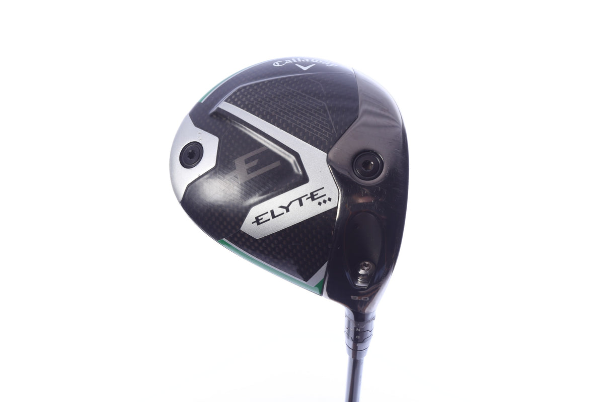 Used Callaway Elyte Triple Diamond Driver - 9 Degrees - Stiff Flex Project X HZRDUS RDX Smoke Green - Right-Handed-Next Round