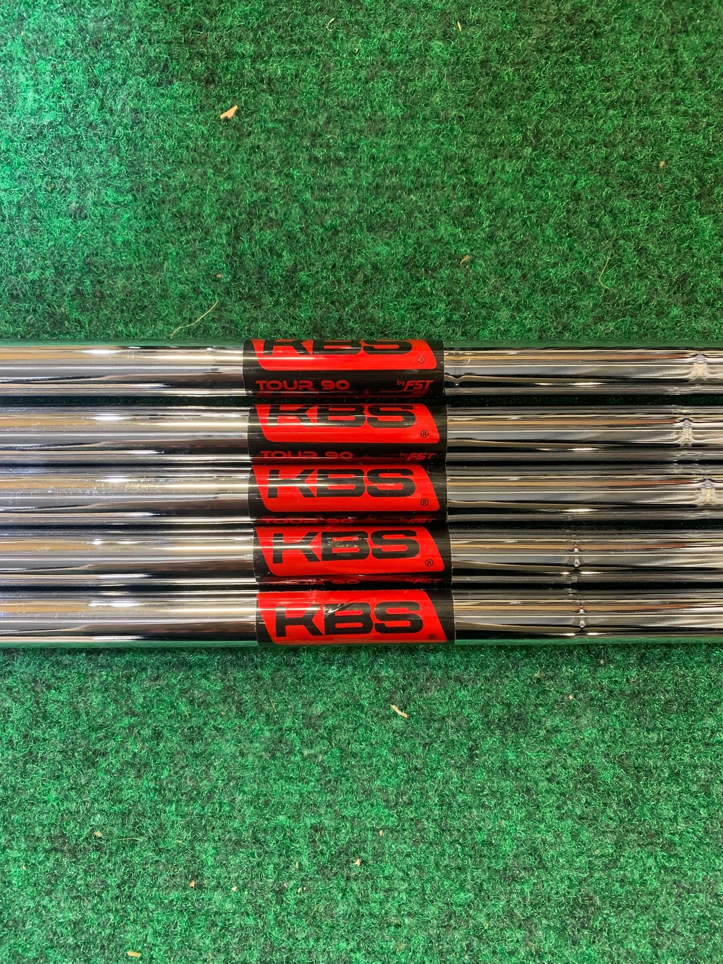 KBS Tour 90 Iron Set Shaft Set - Stiff Flex - 36.5"-38.5"-Next Round
