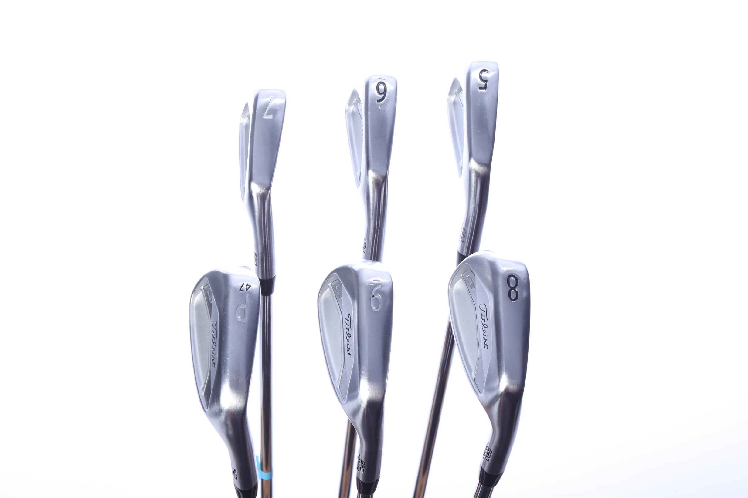 Used Titleist 620 CB Iron Set - Right-Handed - 5-PW - Stiff Flex