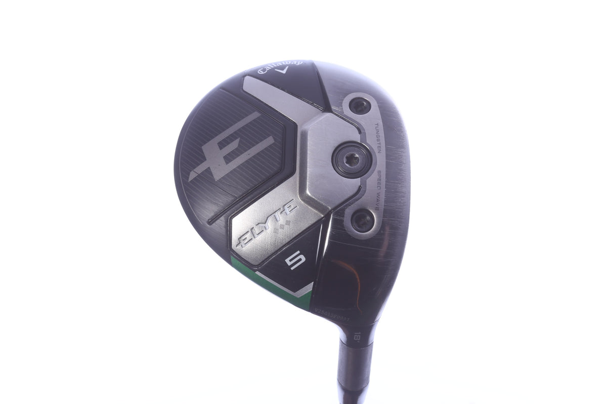 Used Callaway Elyte 5-Wood - Right-Handed - 18 Degrees - Stiff Flex