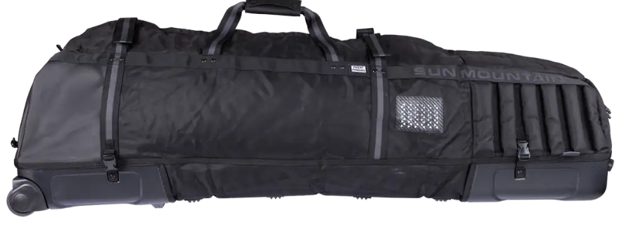 Used Sun Mountain Kube Black Travel Cover Bag - - Pockets -Next Round