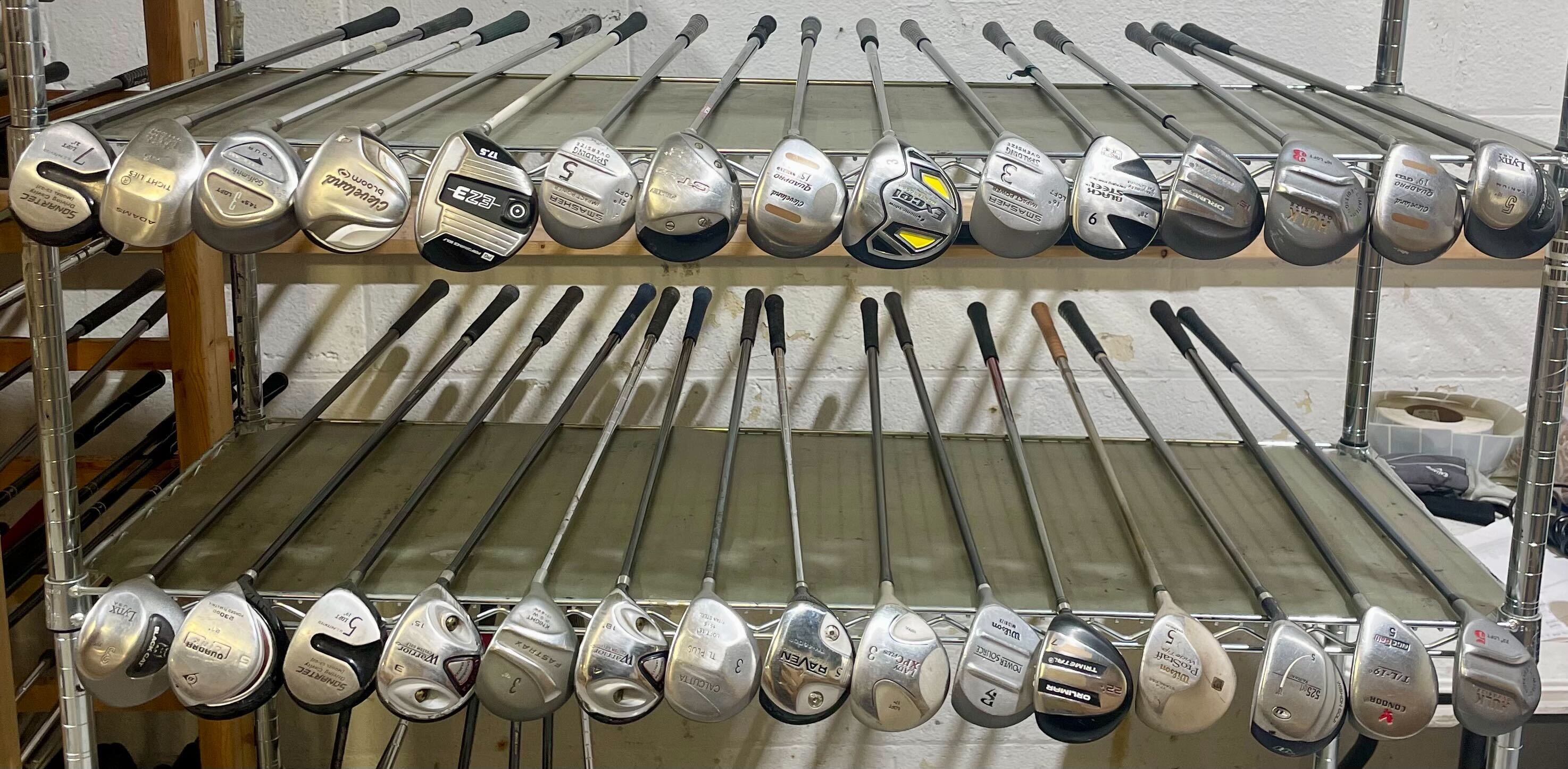 Wholesale Lot of 30 Assorted Fairway Woods-Next Round