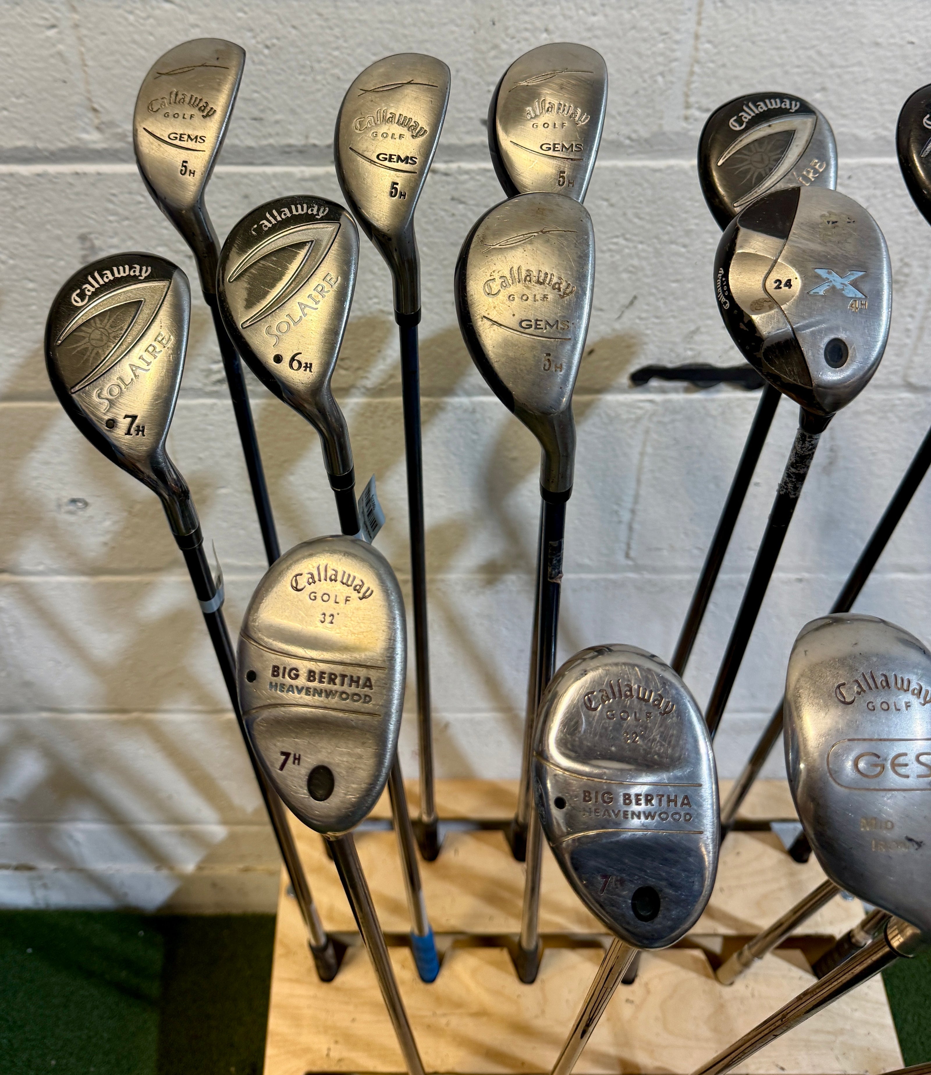 Wholesale Lot of 40 Golf Clubs - Callaway Hybrids-Next Round