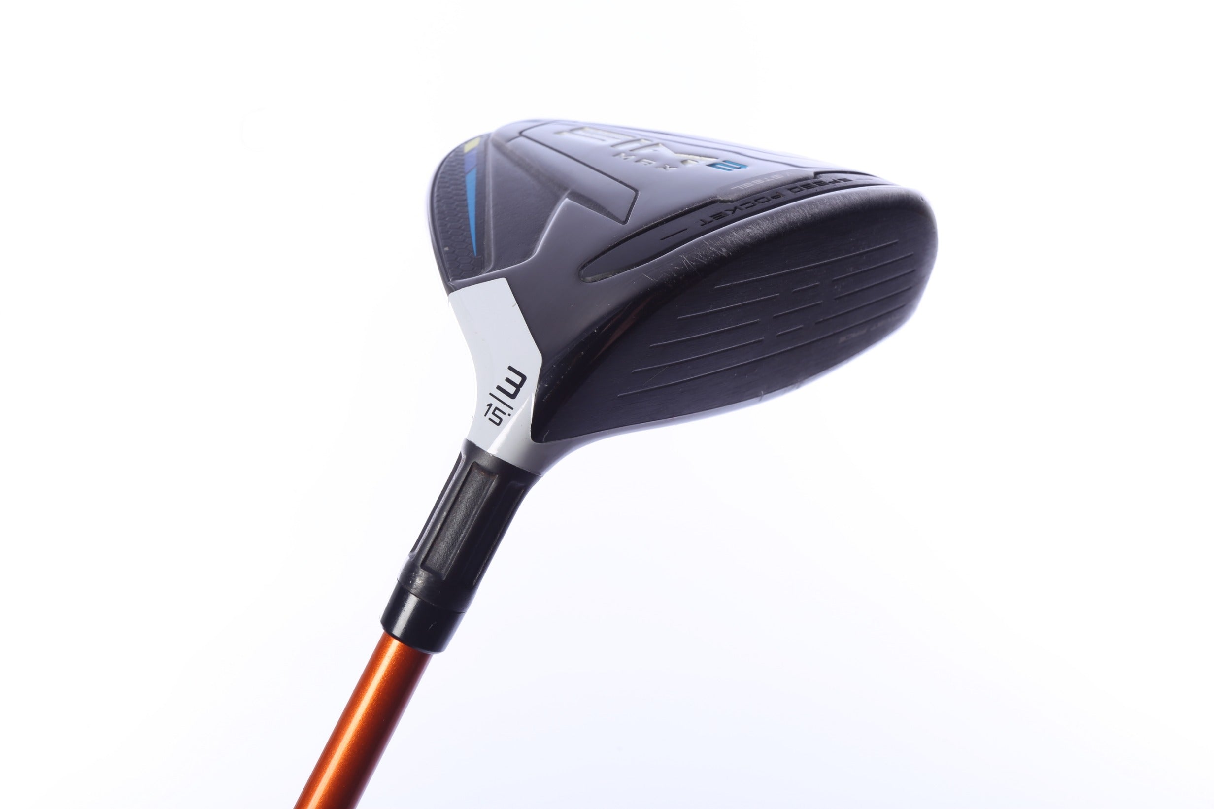 Used TaylorMade SIM2 MAX 3-Wood - Right-Handed - 15 Degrees - Stiff Flex