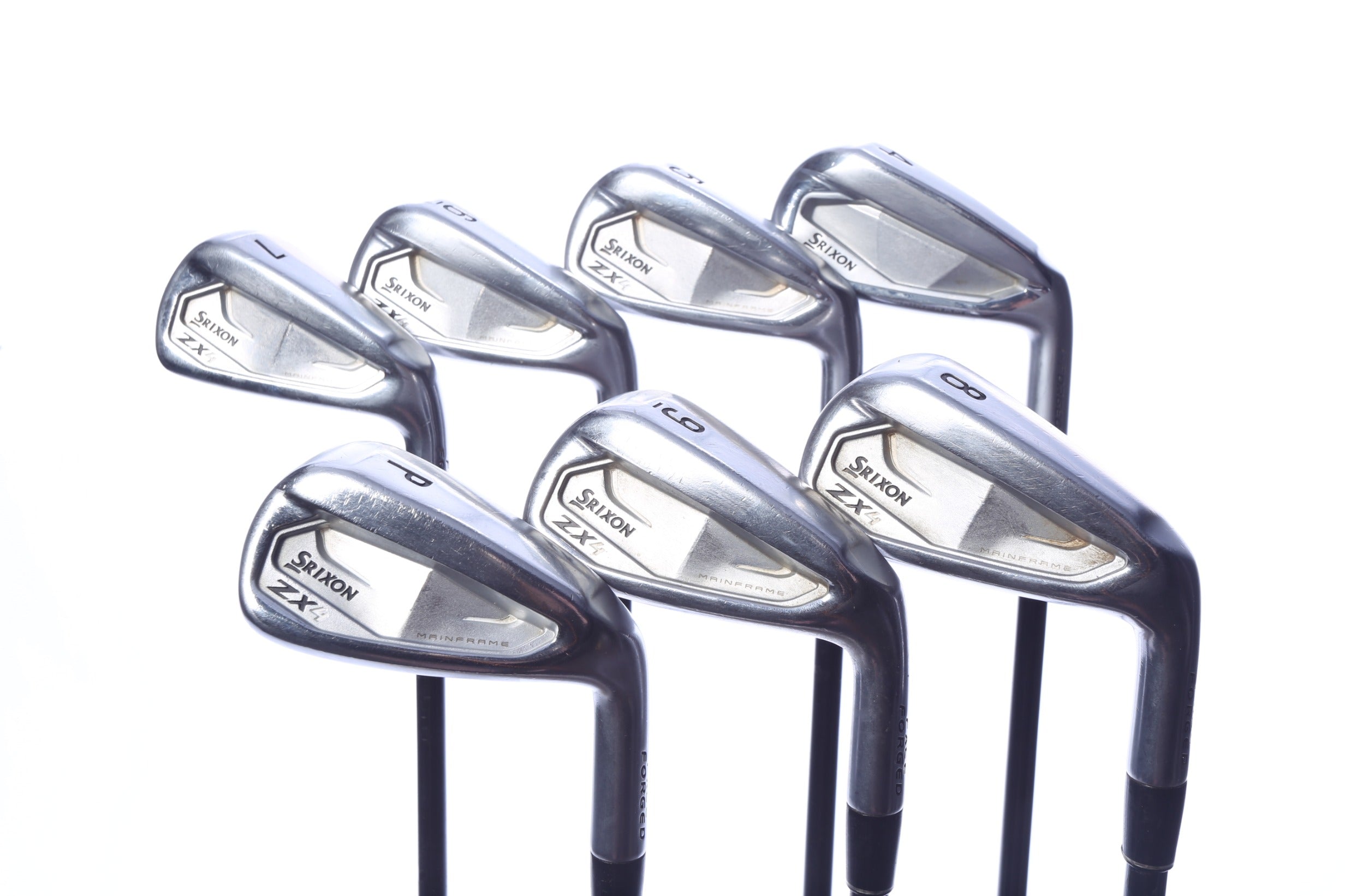 Used Srixon ZX4 Iron Set - Right-Handed - 4-PW - Stiff Flex