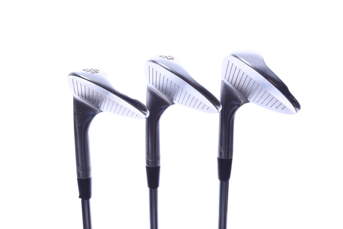 Used Titleist Vokey SM6 Tour Chrome Wedge Set - Right-Handed - 50*, 54*, 58* - Wedge Flex