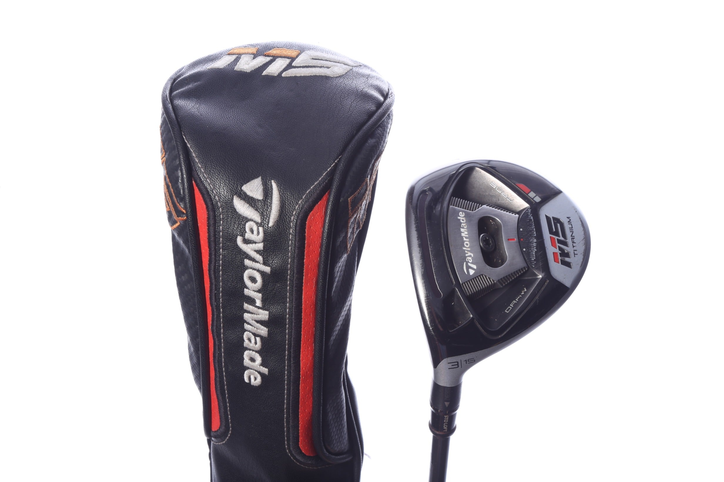Used TaylorMade M5 3-Wood - Left-Handed - 15 Degrees - Stiff Flex-Next Round