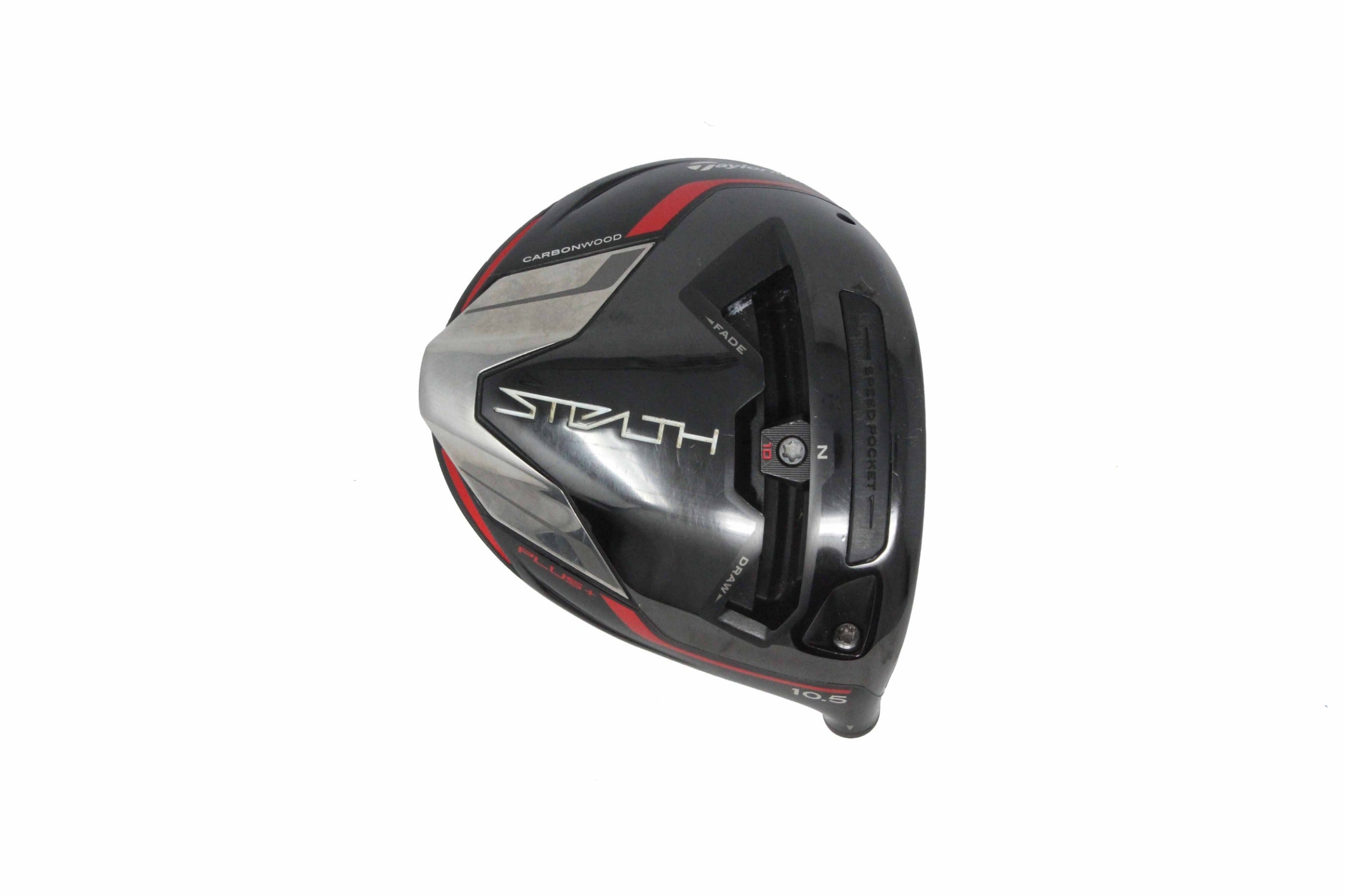 Used TaylorMade STEALTH PLUS Driver - HEAD ONLY - Right-Handed - 10.5 Degrees