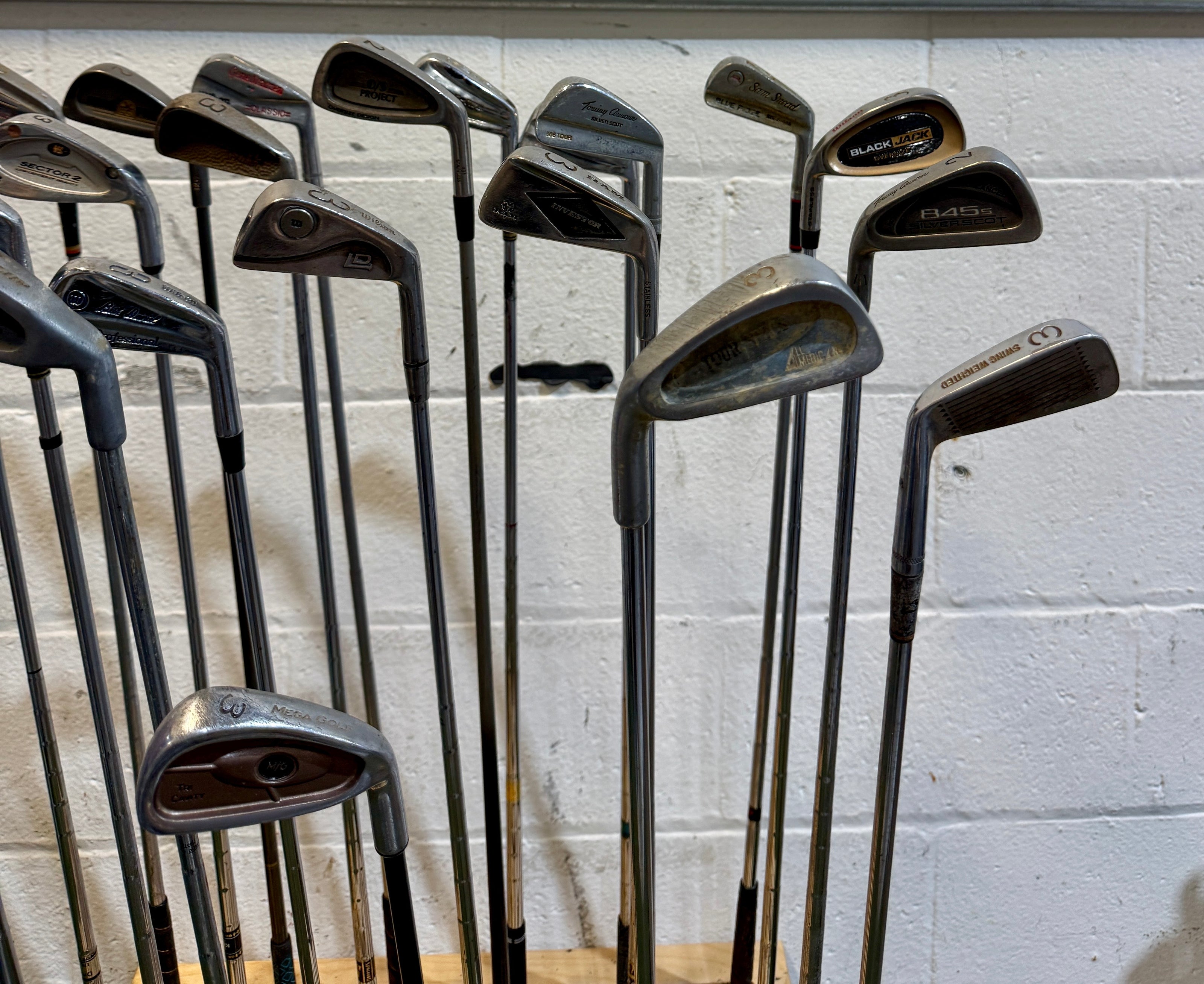 Wholesale Lot of 45 Golf Clubs - Assorted Single Irons-Next Round
