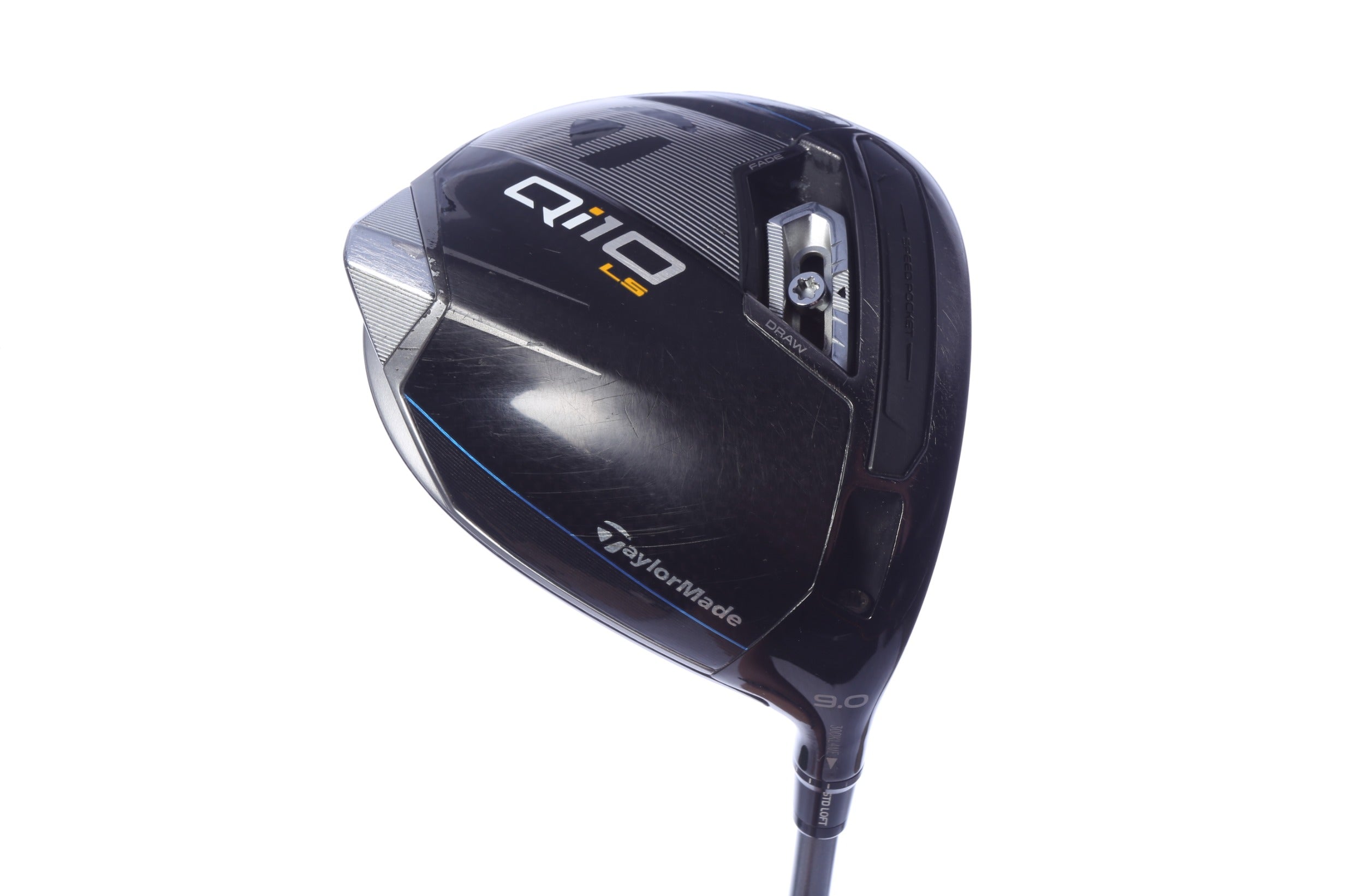 Used TaylorMade Qi10 LS Driver - 9 Degrees - Extra Stiff Flex Graphite Design Tour AD XC - Right-Handed