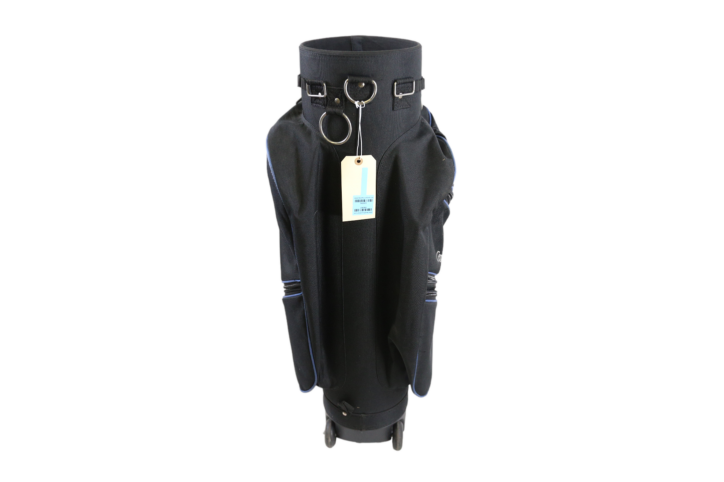 CaddyDaddy Black Cart Bag 6 Dividers 7 Pockets