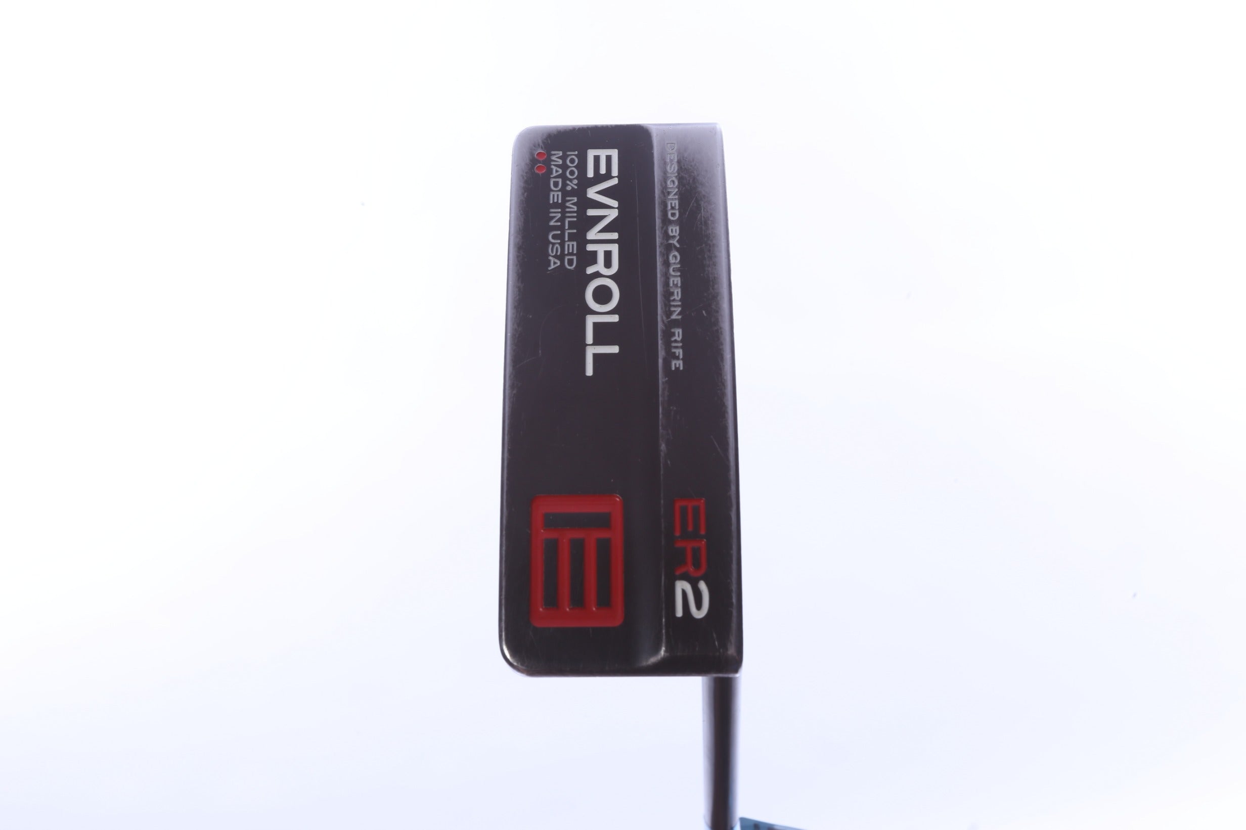 Used Evnroll ER2 Black MidBlade Putter - Right-Handed - 33 in - Blade-Next Round