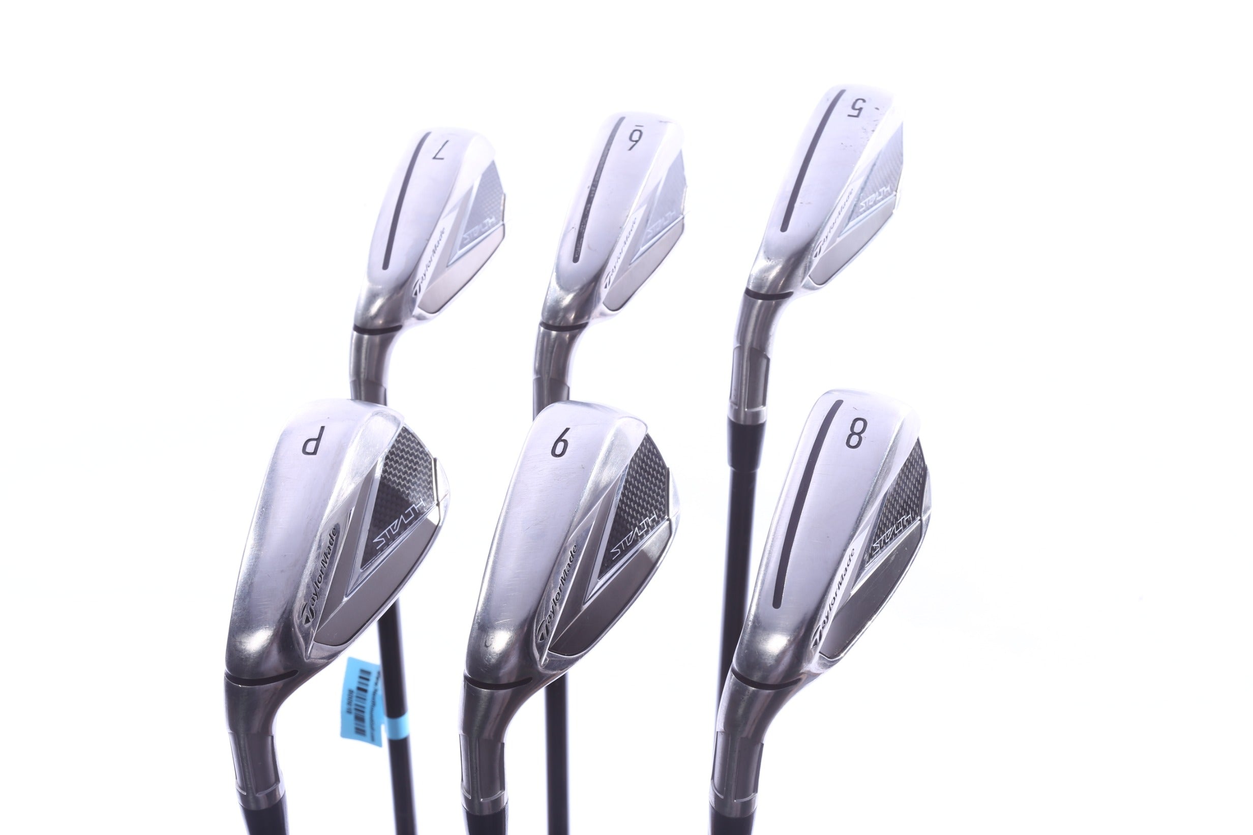 Used TaylorMade STEALTH Iron Set - Left-Handed - 5-PW - Seniors Flex