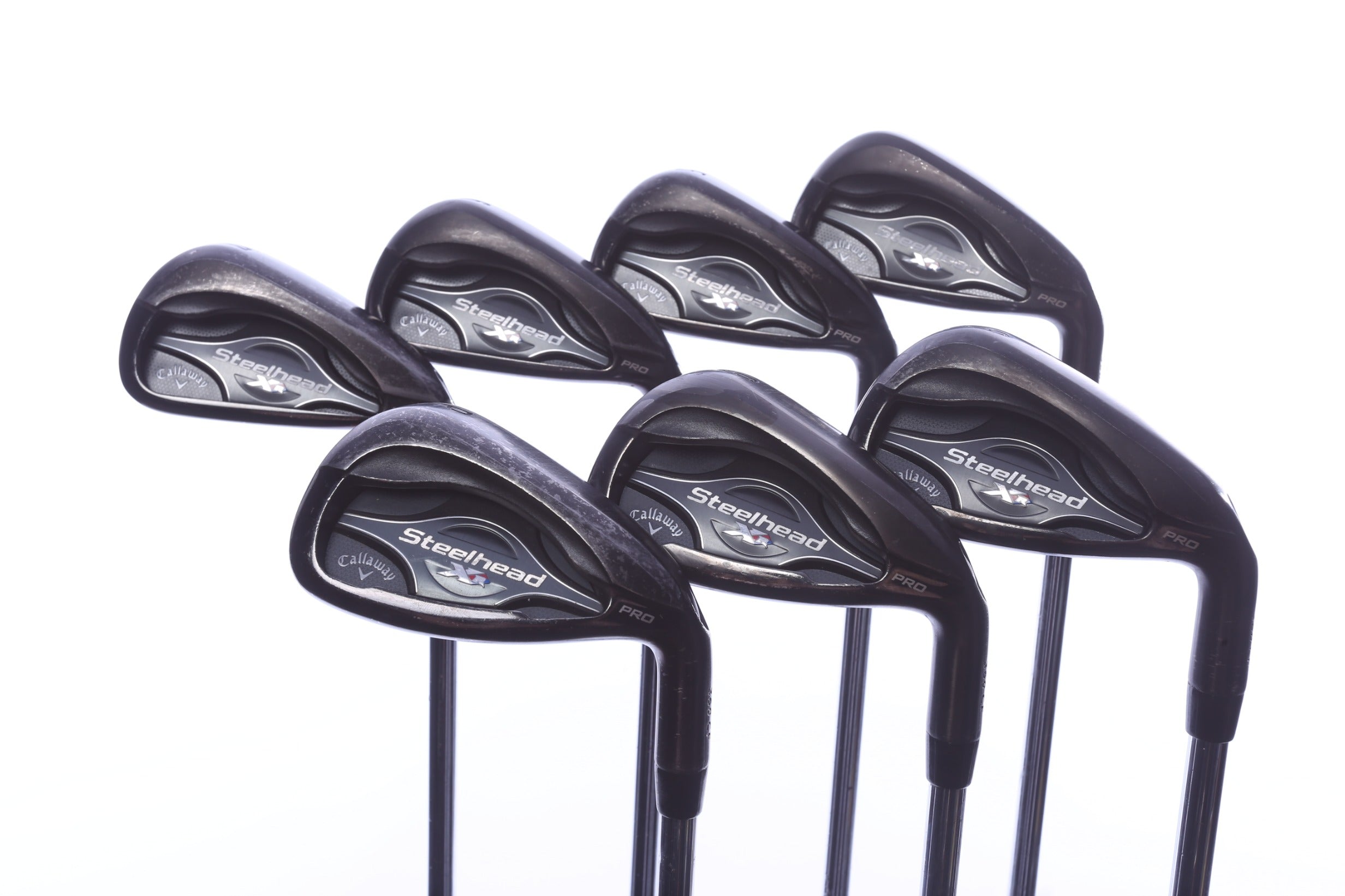 Used Callaway Steelhead XR Pro Iron Set - Right-Handed - 4-PW - Extra Stiff Flex