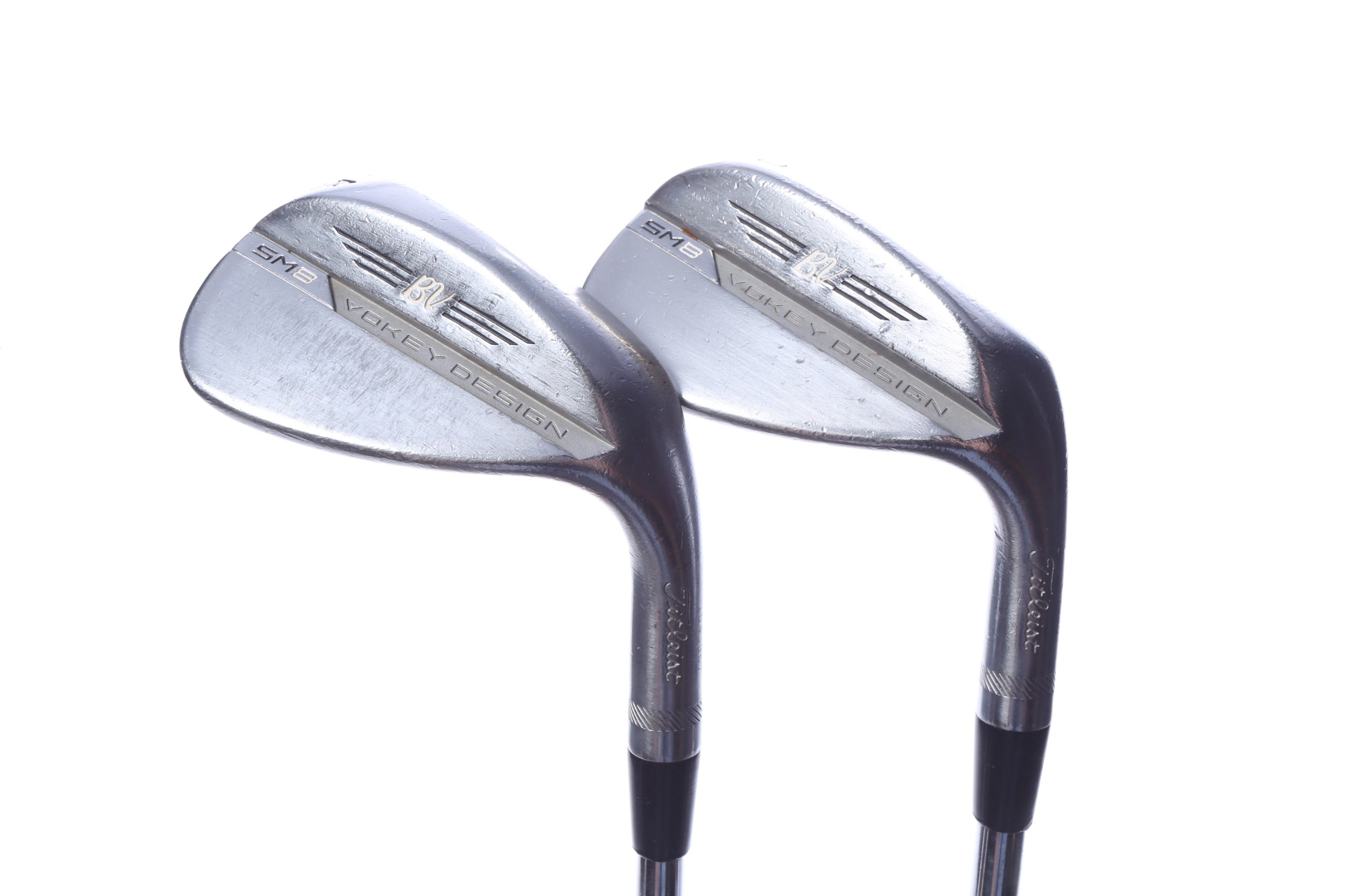 Used Titleist Vokey SM8 Tour Chrome Wedge Set - Right-Handed - 50*, 54* - Wedge Flex