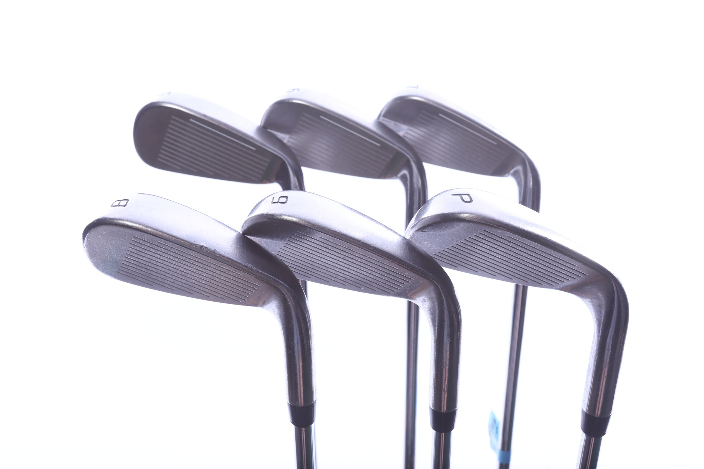 Used Cobra King F8 One Length Iron Set - Left-Handed - 5-PW - Stiff Flex