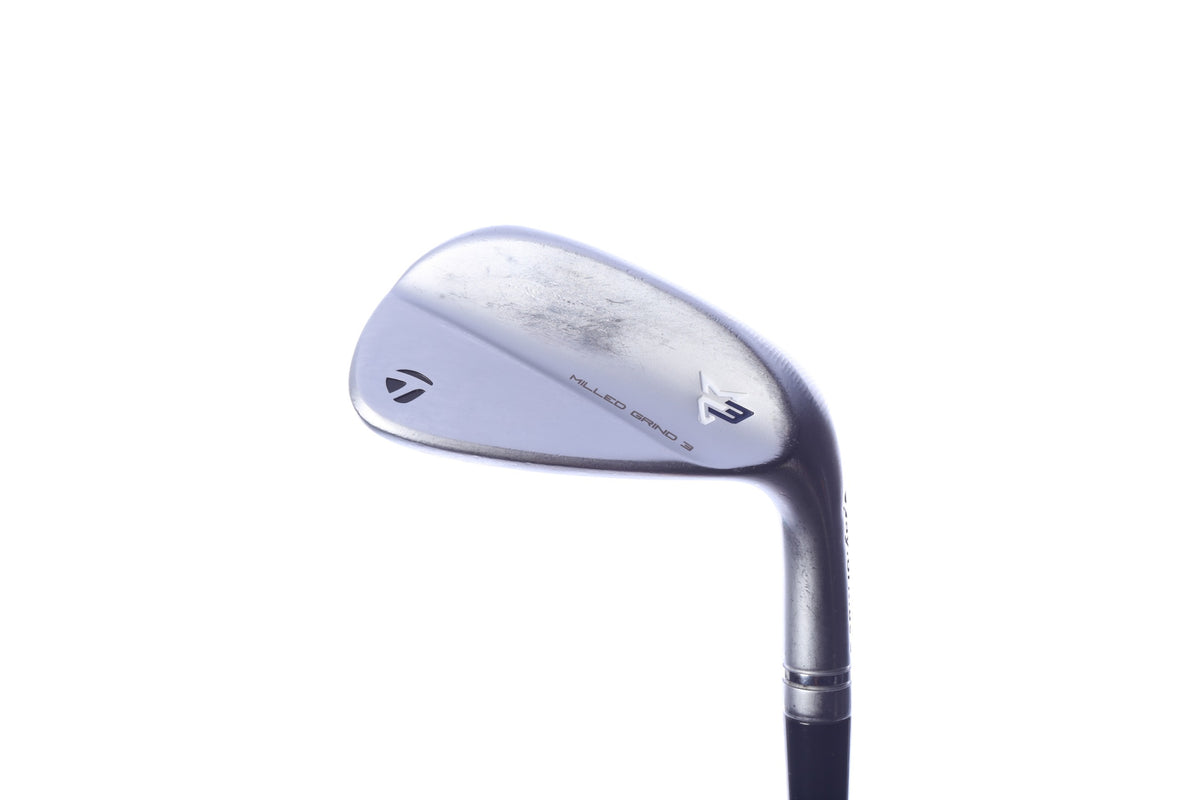 Used TaylorMade Milled Grind 3 Chrome Pitching Wedge - Right-Handed - 46 Degrees - Stiff Flex-Next Round