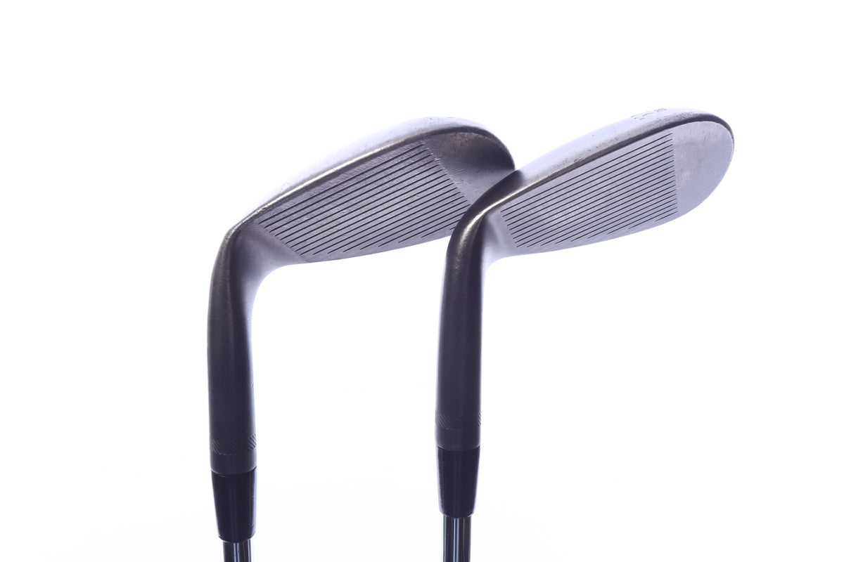 Used Titleist Vokey SM6 Jet Black Wedge Set - Right-Handed - 52*, 56* - Wedge Flex-Next Round