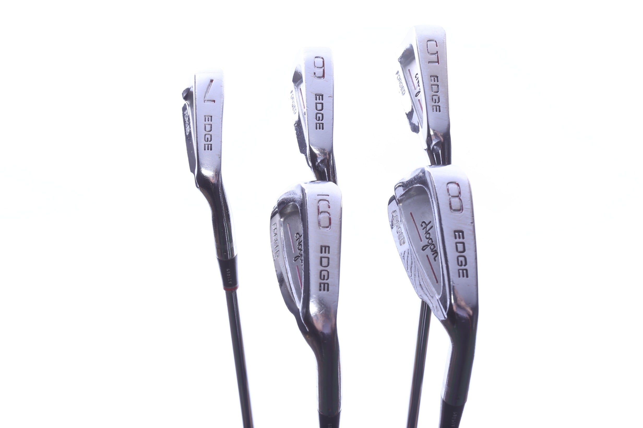 Used Ben Hogan Edge Iron Set - Right-Handed - 5-9 - Extra Stiff Flex