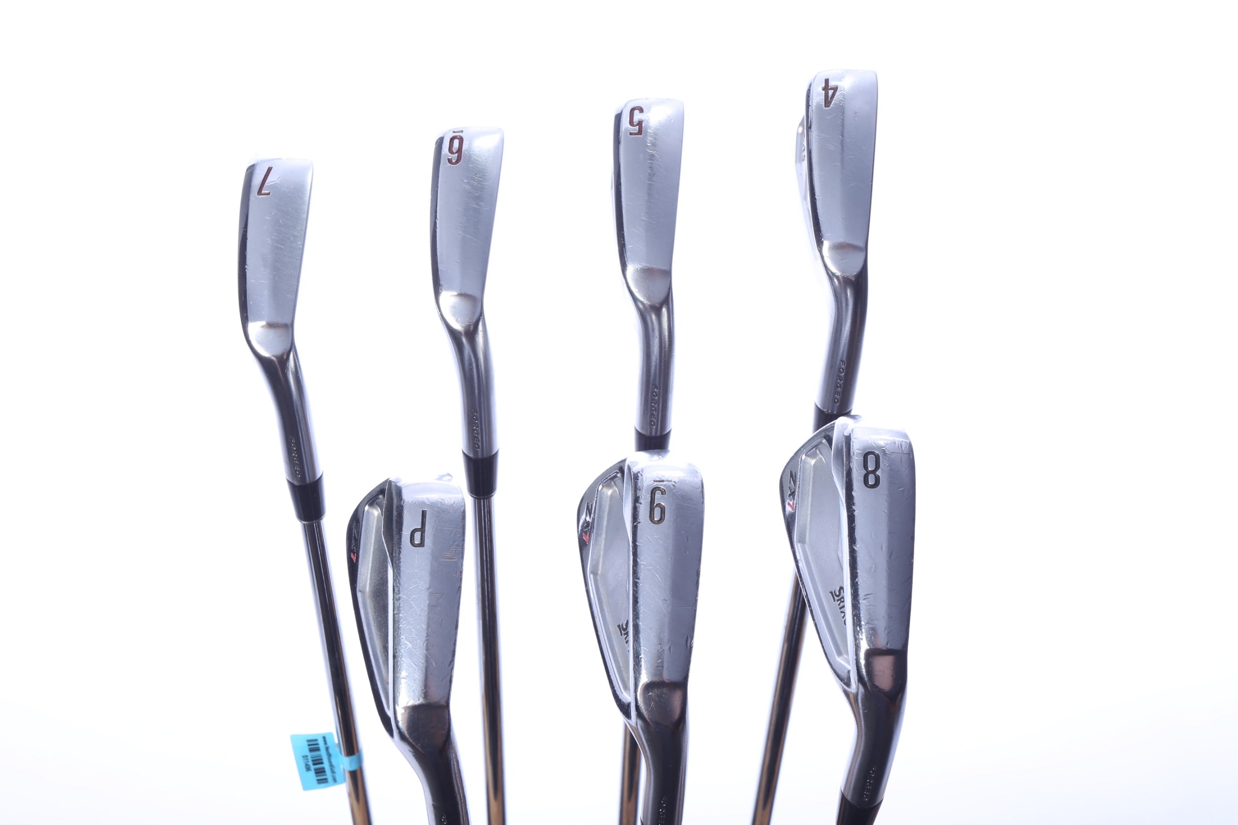 Used Srixon ZX5 / ZX7 Combo Iron Set - Right-Handed - 4-PW - Stiff Flex-Next Round