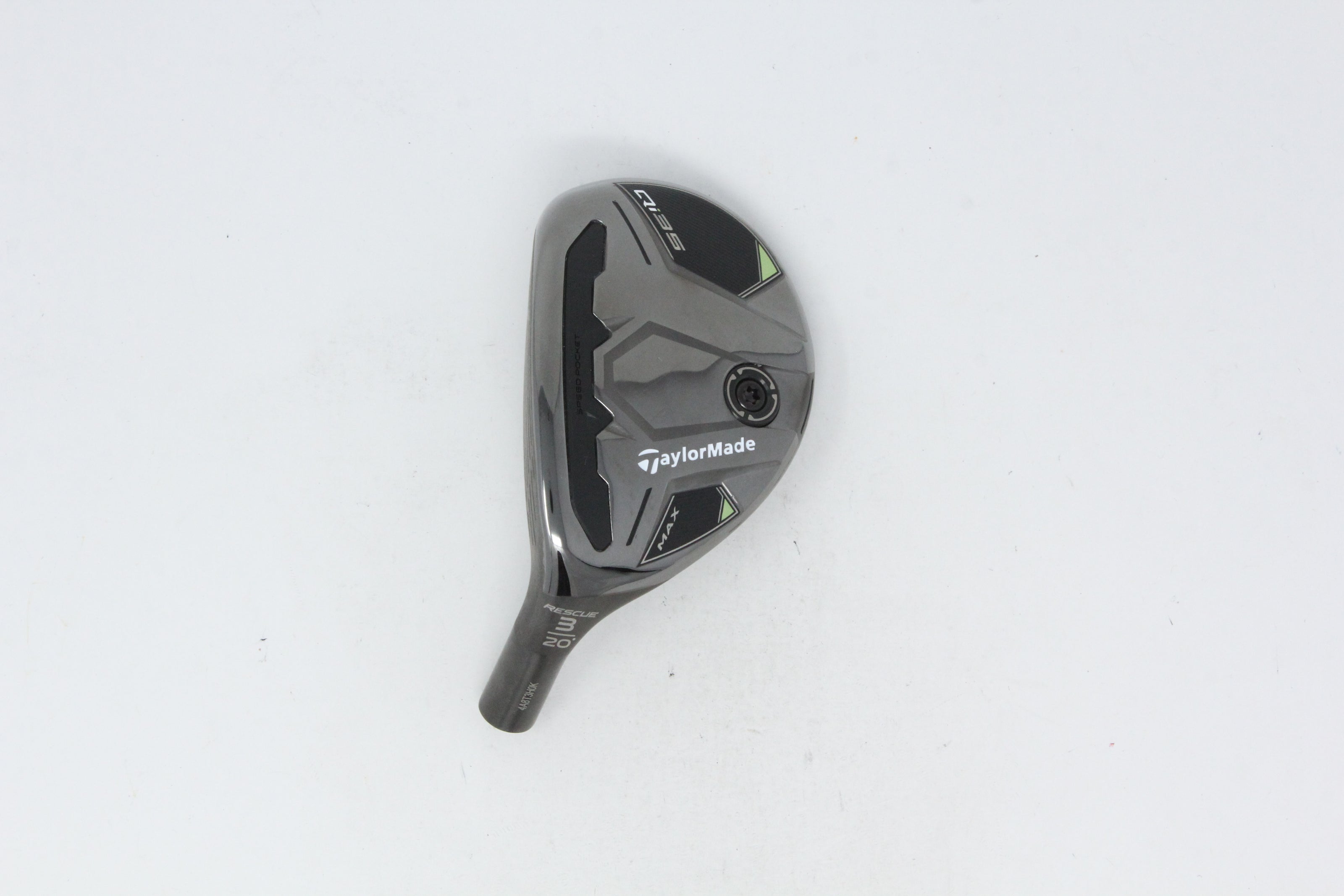 Used TaylorMade Qi35 MAX Rescue 3H - HEAD ONLY - Left-Handed - 20 Degrees-Next Round