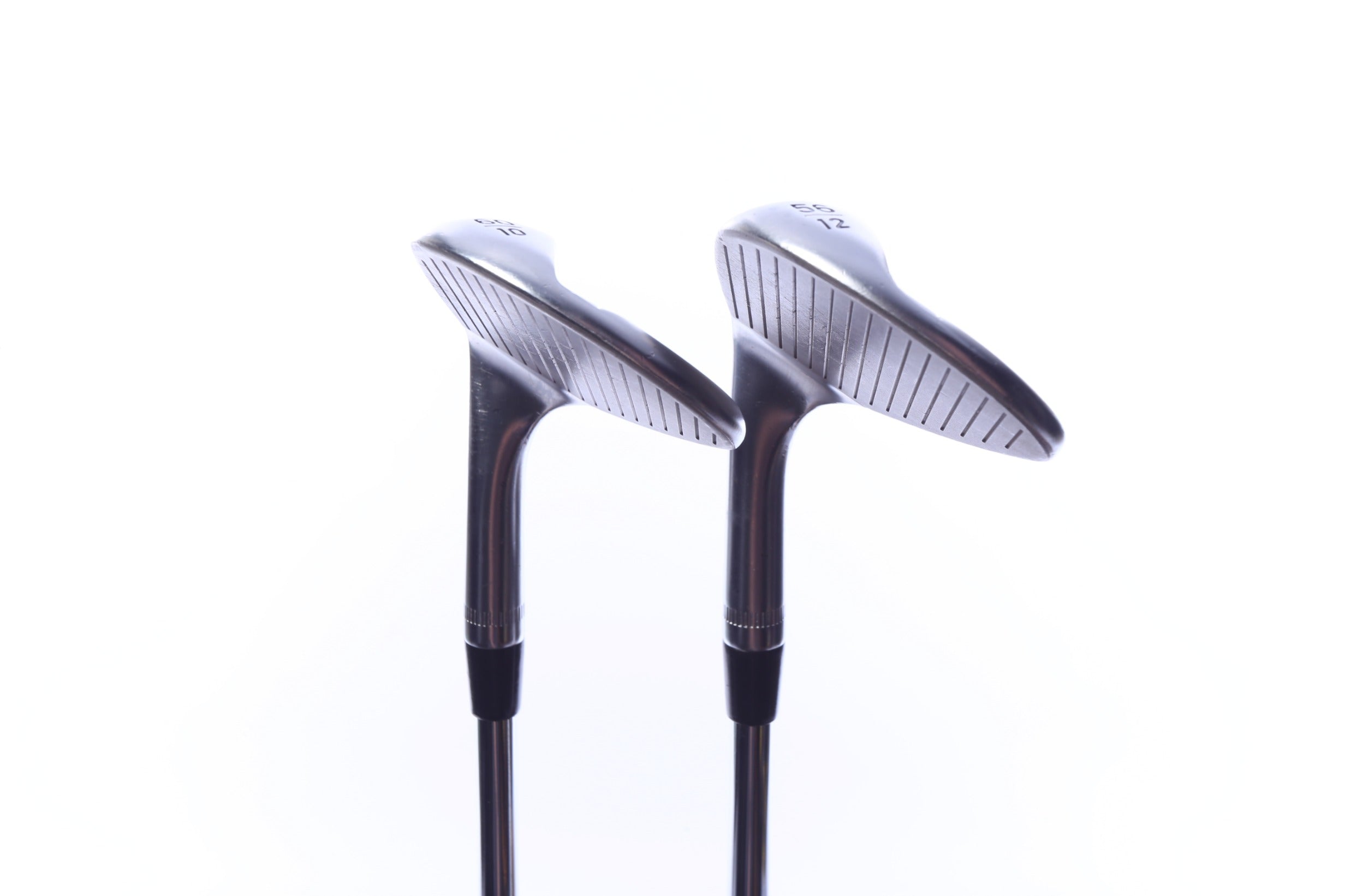 Used Callaway JAWS Full Toe Chrome Wedge Set - Right-Handed - 56*, 60* - Wedge Flex