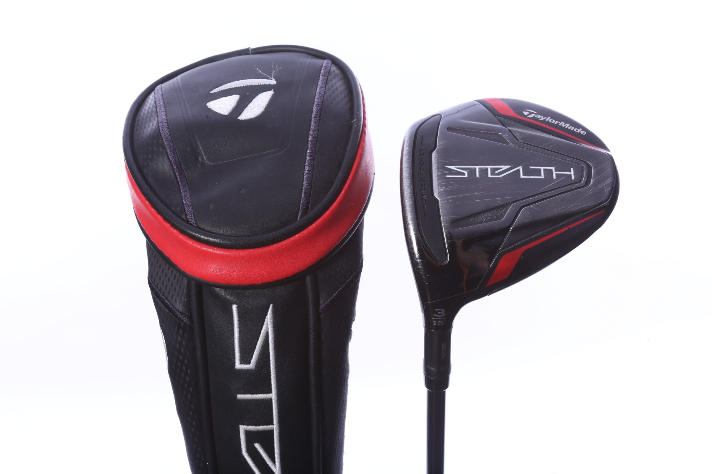 Used TaylorMade STEALTH 3-Wood - Left-Handed - 15 Degrees - Stiff Flex-Next Round