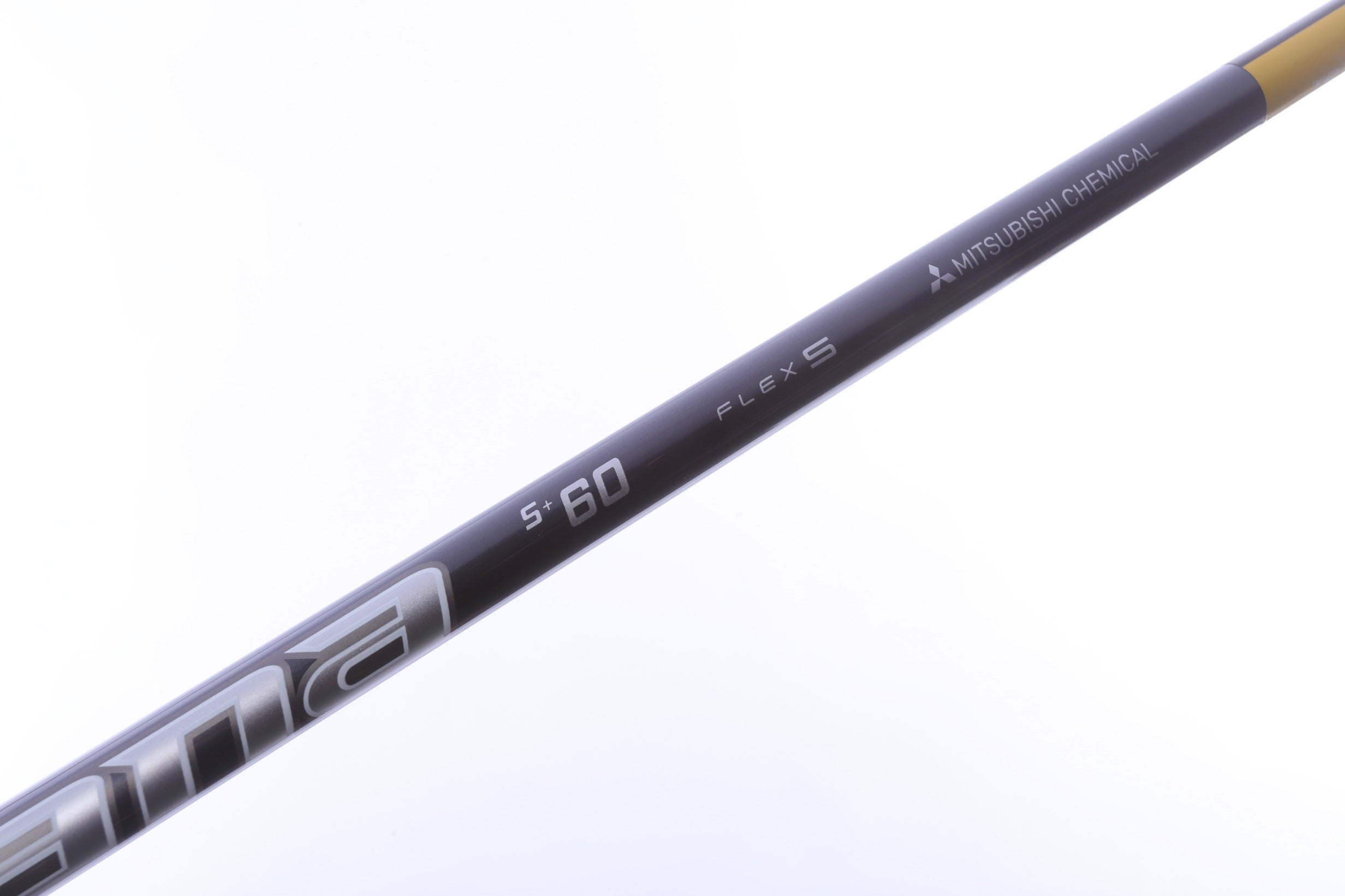 Used Mitsubishi Diamana S+ Driver Shaft Stiff Flex Graphite - 44.5 in - TaylorMade M Adapter-Next Round