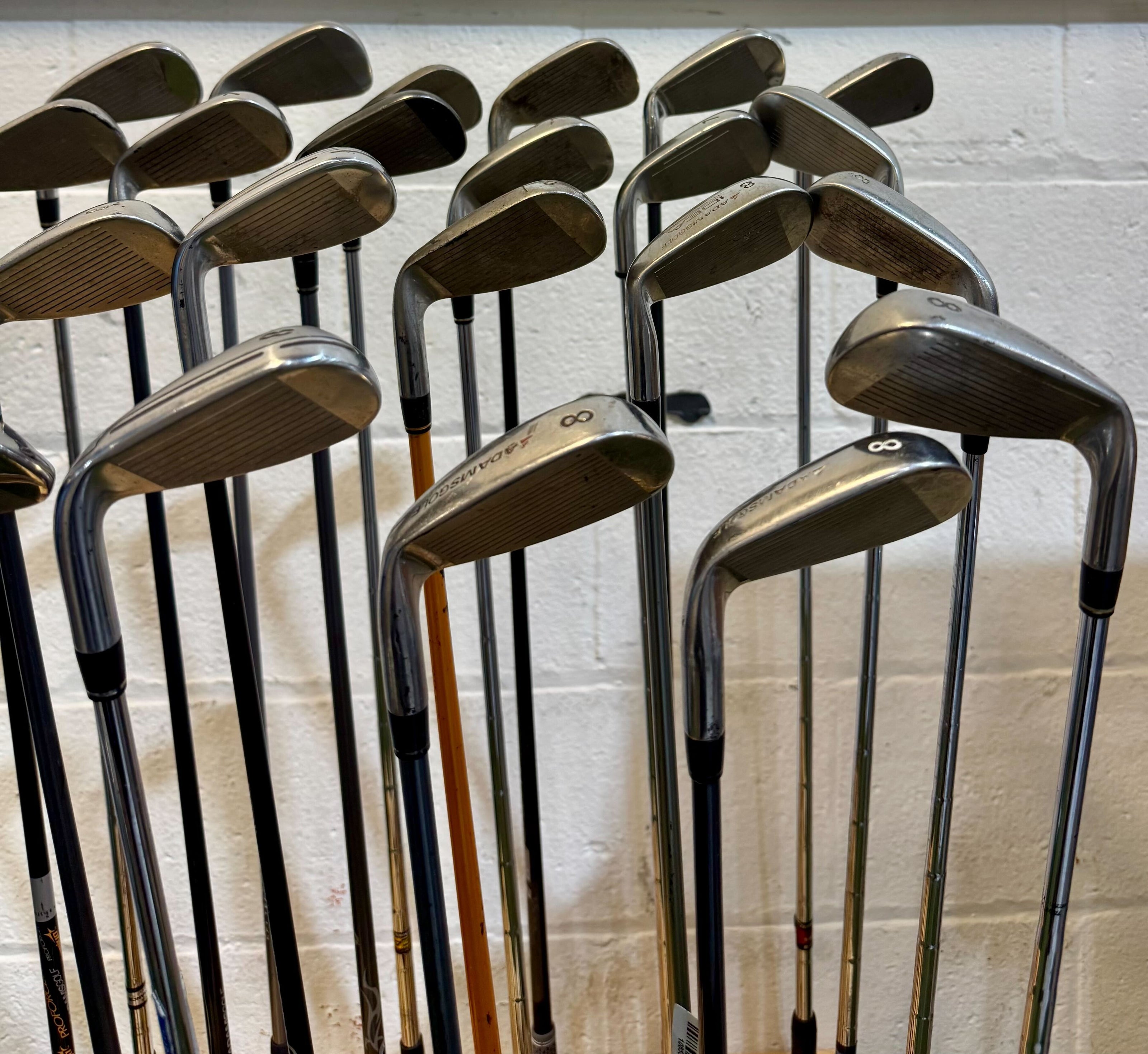 Wholesale Lot of 45 Golf Clubs - Adams Single Irons (5-9) - RH/LH - Mixed Flexes-Next Round