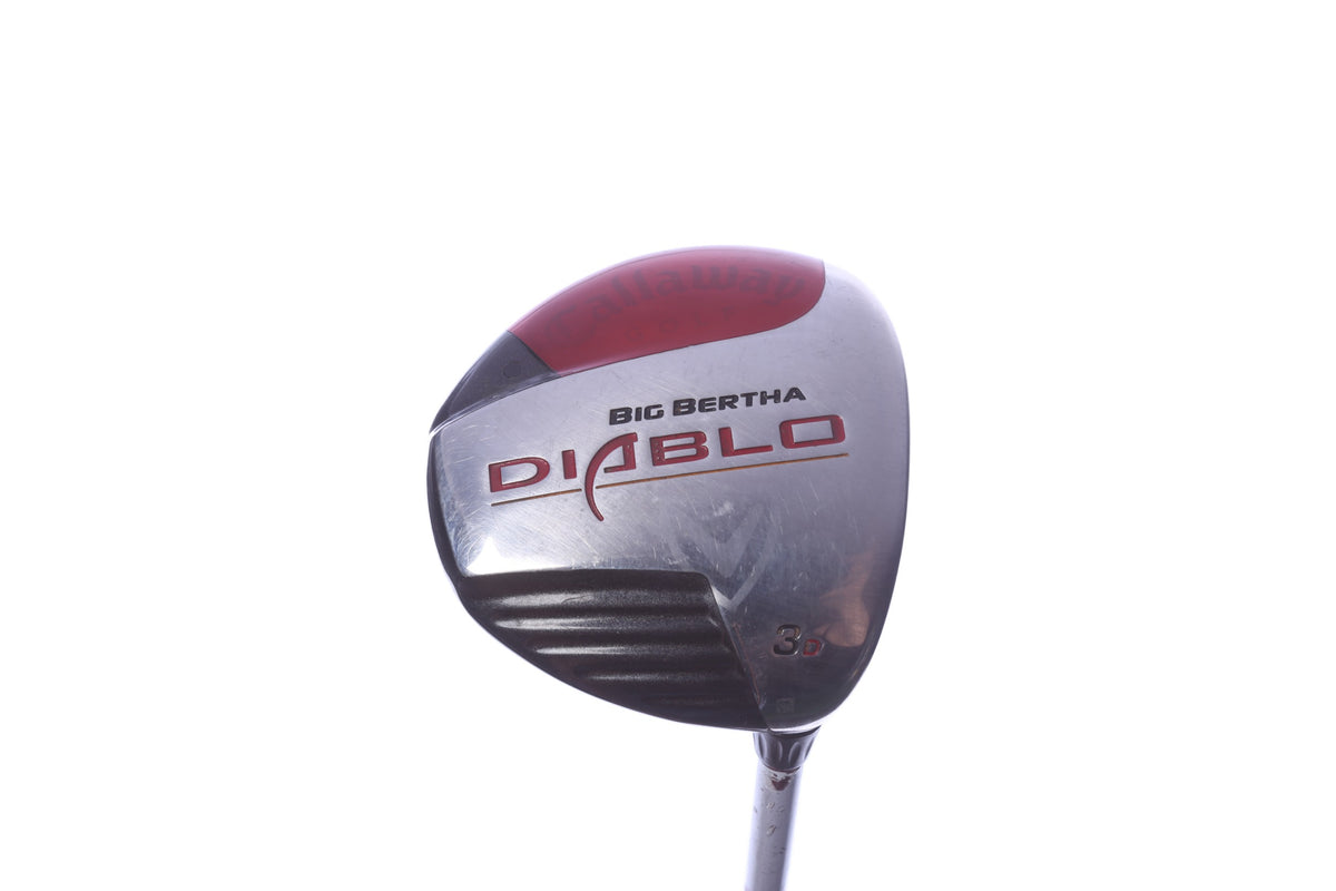 Used Callaway Big Bertha Diablo 3-Wood - Right-Handed - 16 Degrees - Seniors Flex