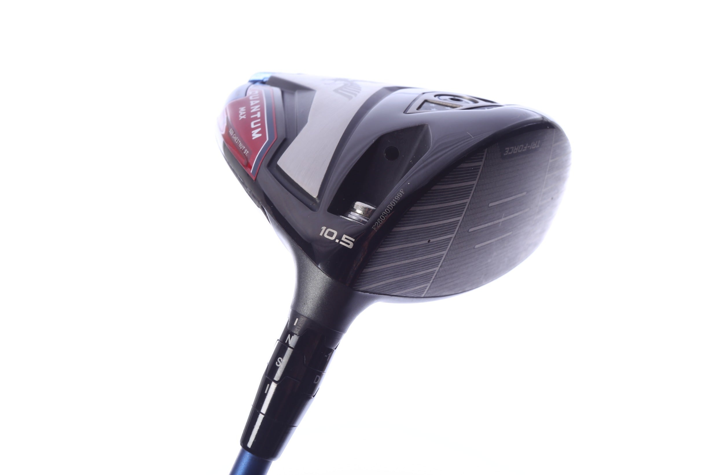 Used Callaway Quantum Max USA 250 Driver - 10.5 Degrees - Regular Flex Project X DENALI FROST Blue USA - Right-Handed-Next Round