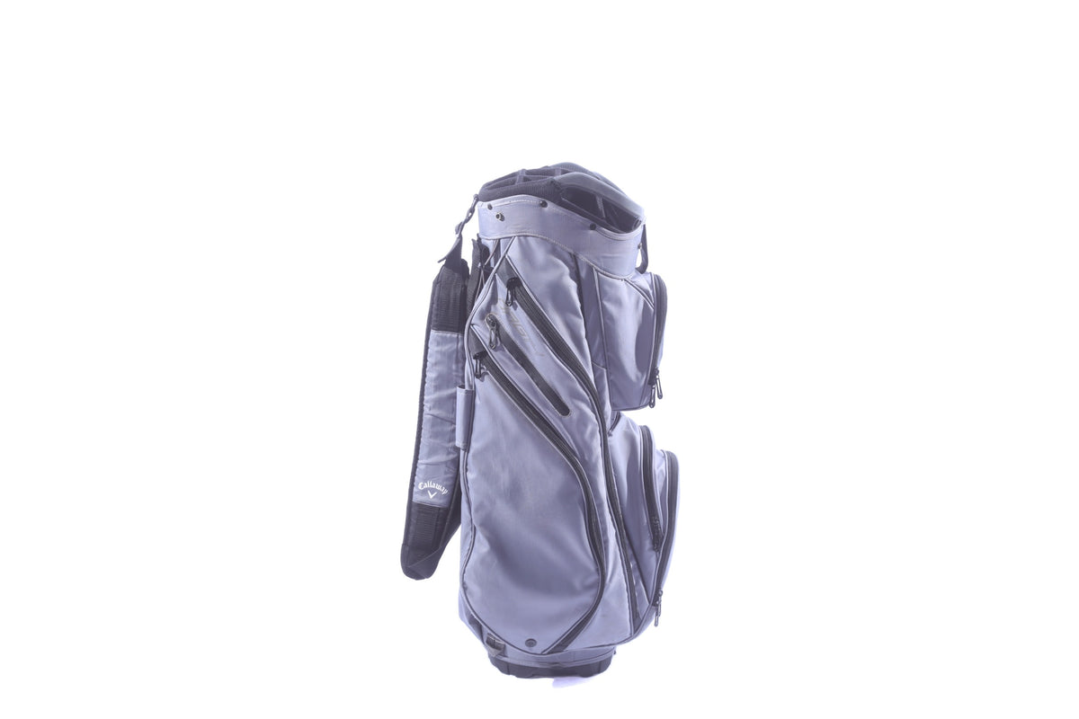 Used Callaway Org 14 Multicolor Cart Bag - 14-Way - 7 Pockets - Rain Cover Included