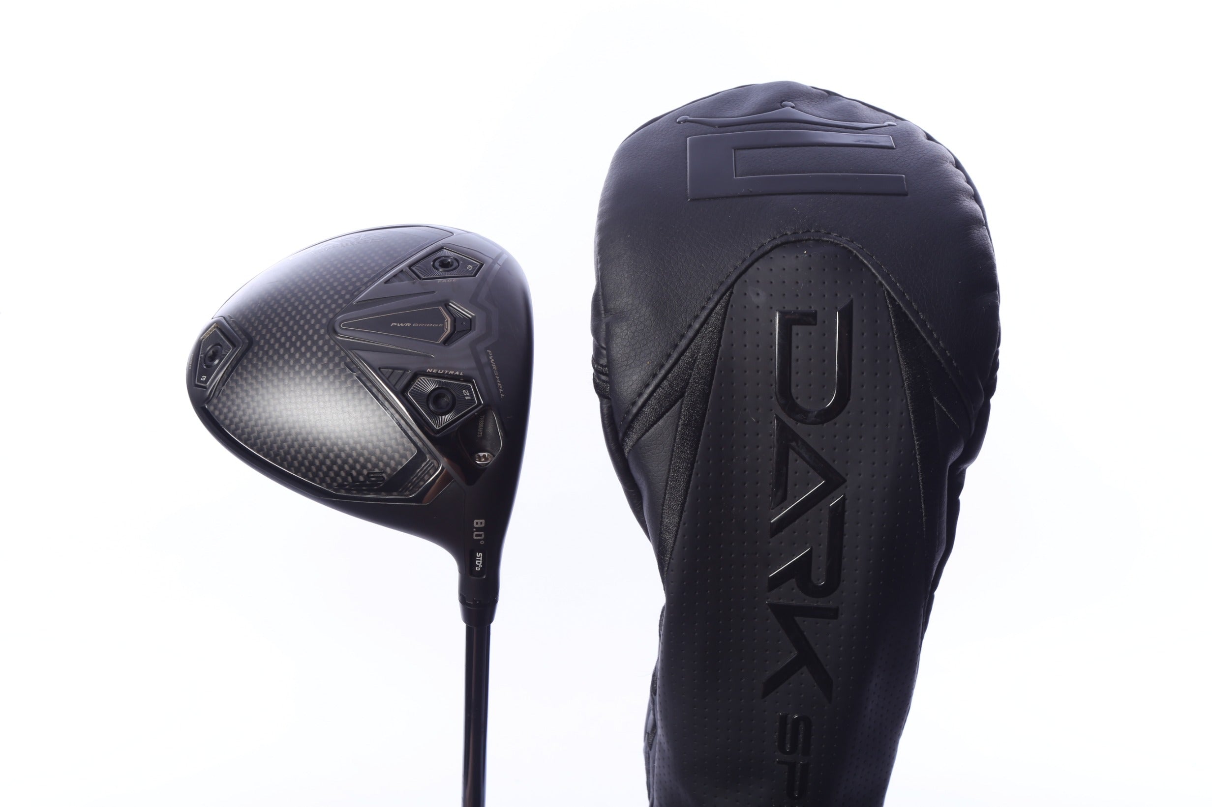 Used Cobra Darkspeed LS Driver - 8 Degrees - Extra Stiff Flex UST Mamiya LinQ White - Right-Handed
