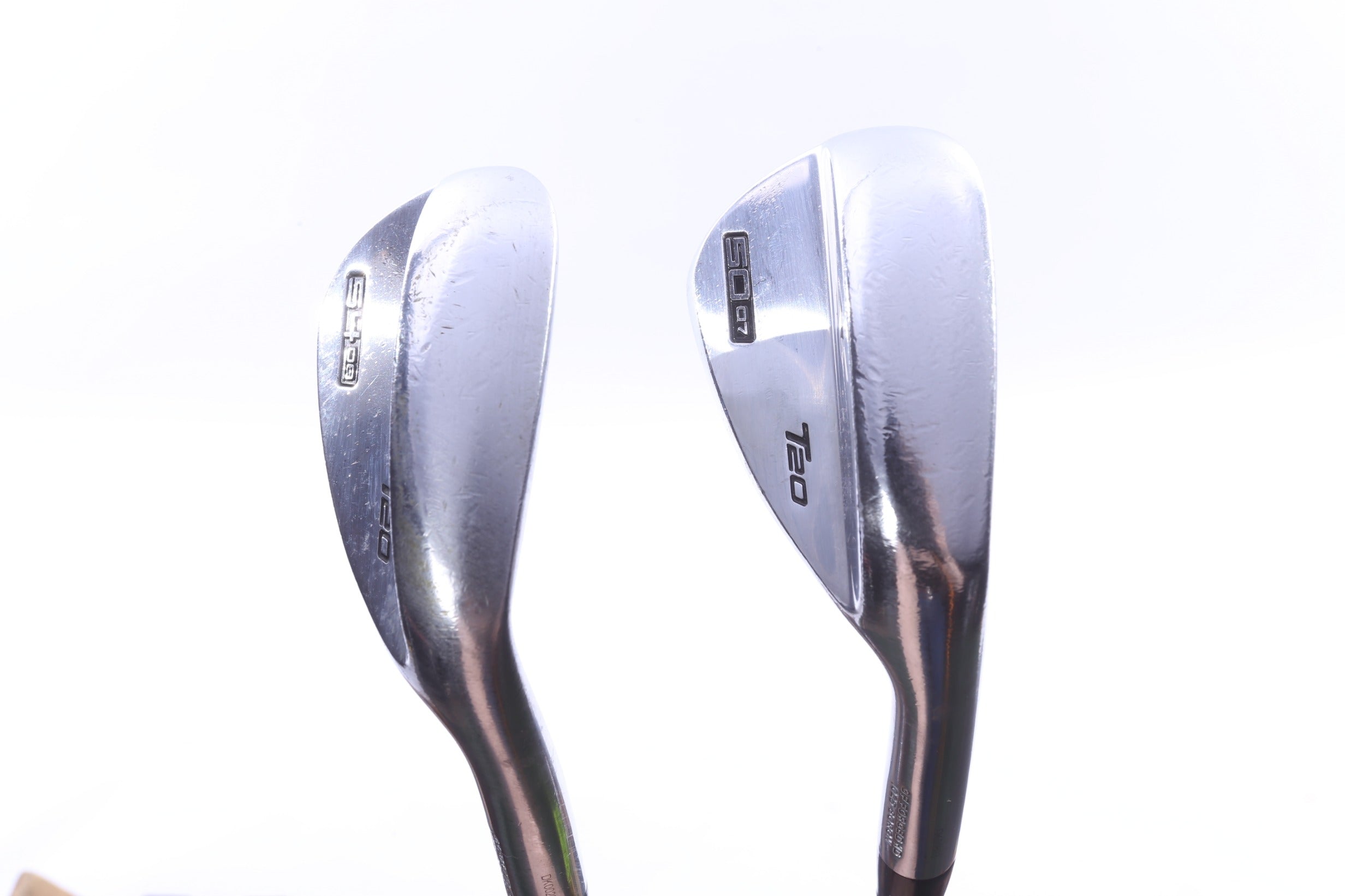 Used Mizuno T20 Satin Chrome Wedge Set - Right-Handed - 50*, 54* - Stiff Flex-Next Round