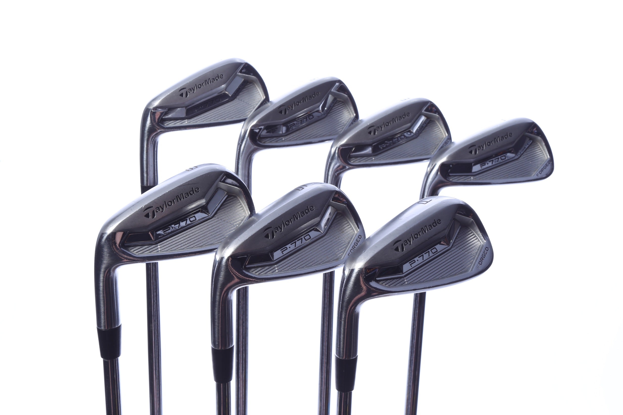 Used TaylorMade P770 Iron Set - Left-Handed - 4-PW - Extra Stiff Flex