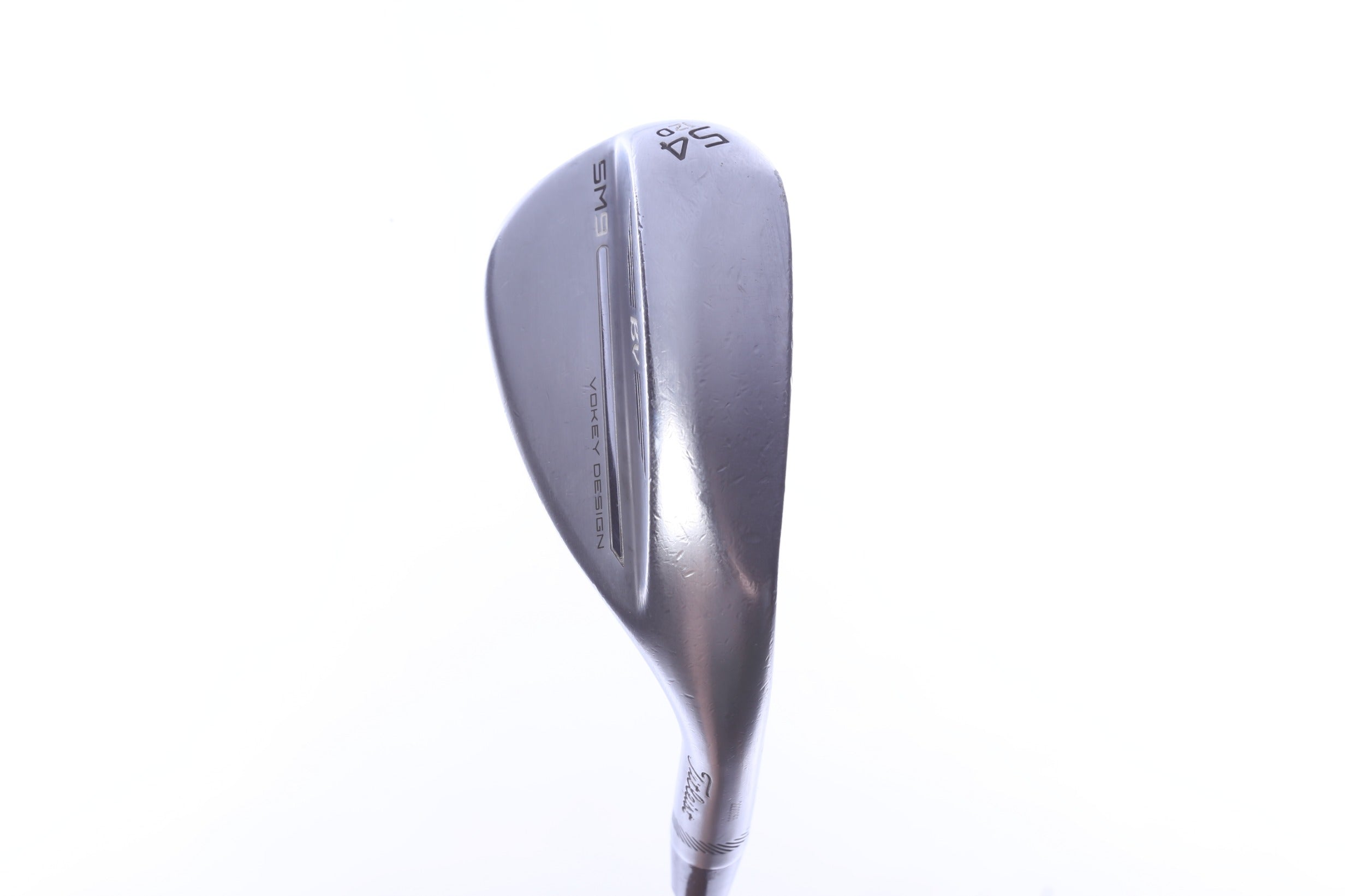 Used Titleist Vokey SM9 Tour Chrome Sand Wedge - Right-Handed - 54 Degrees - Wedge Flex-Next Round
